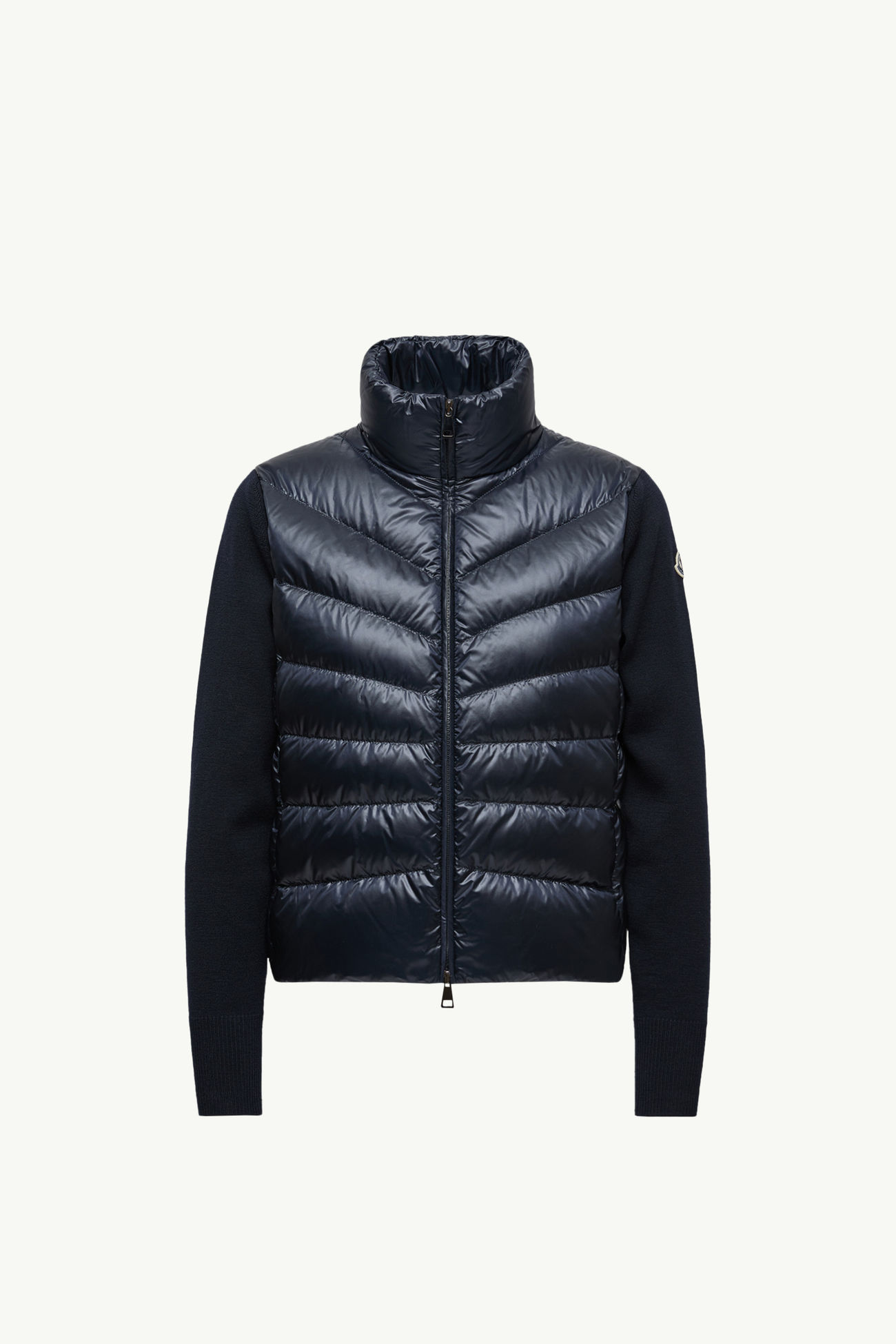 Sudadera de lana acolchado Mujer Azul marino Moncler 2