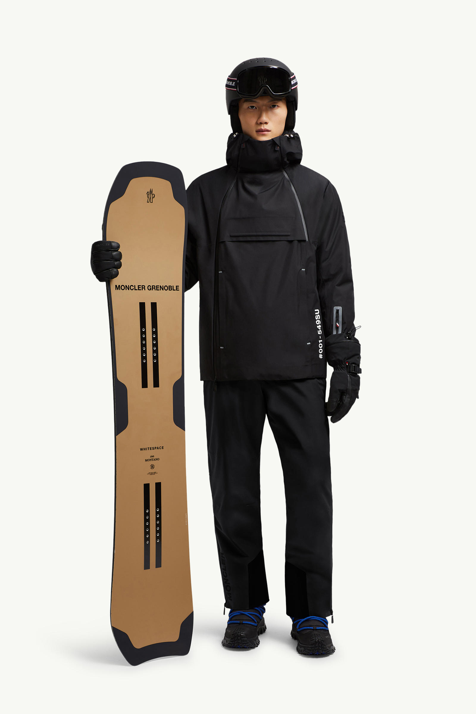 Moncler Grenoble x Whitespace Snowboard Gender Neutral Light Brown Moncler 6