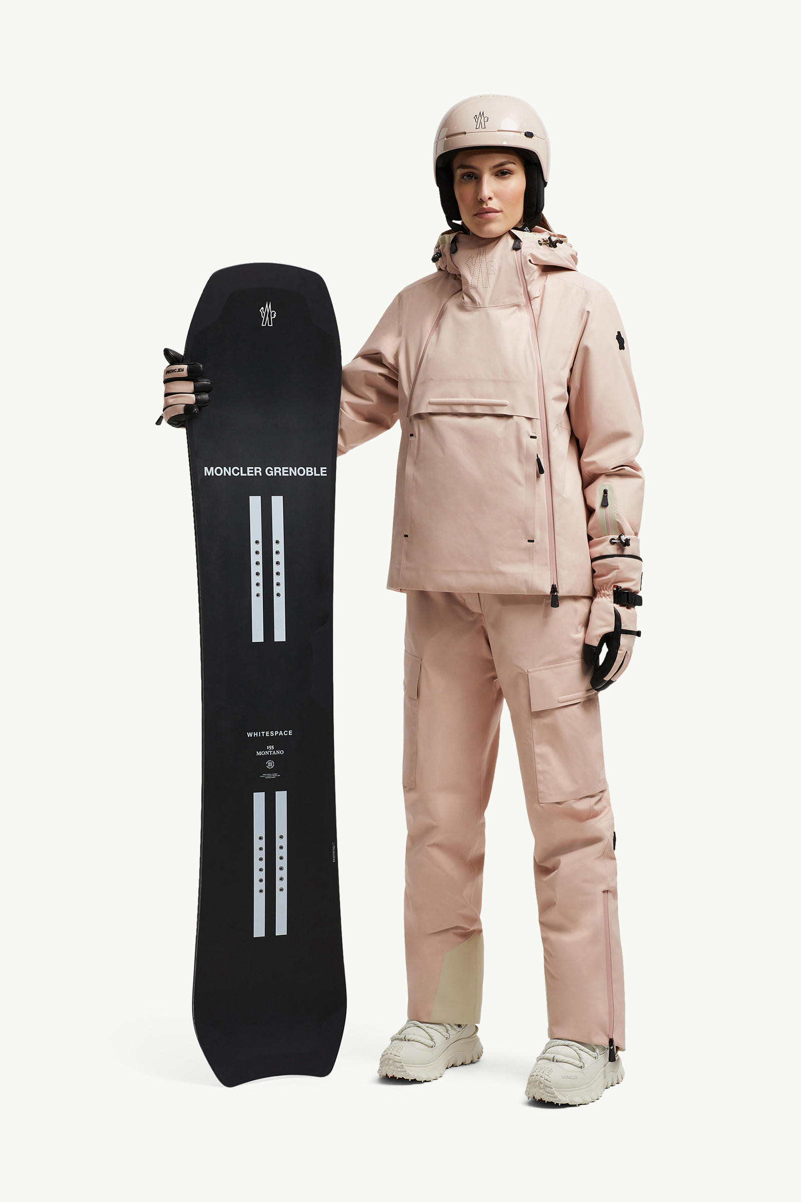 Moncler Grenoble x Whitespace Snowboard Gender Neutral Black Moncler 6
