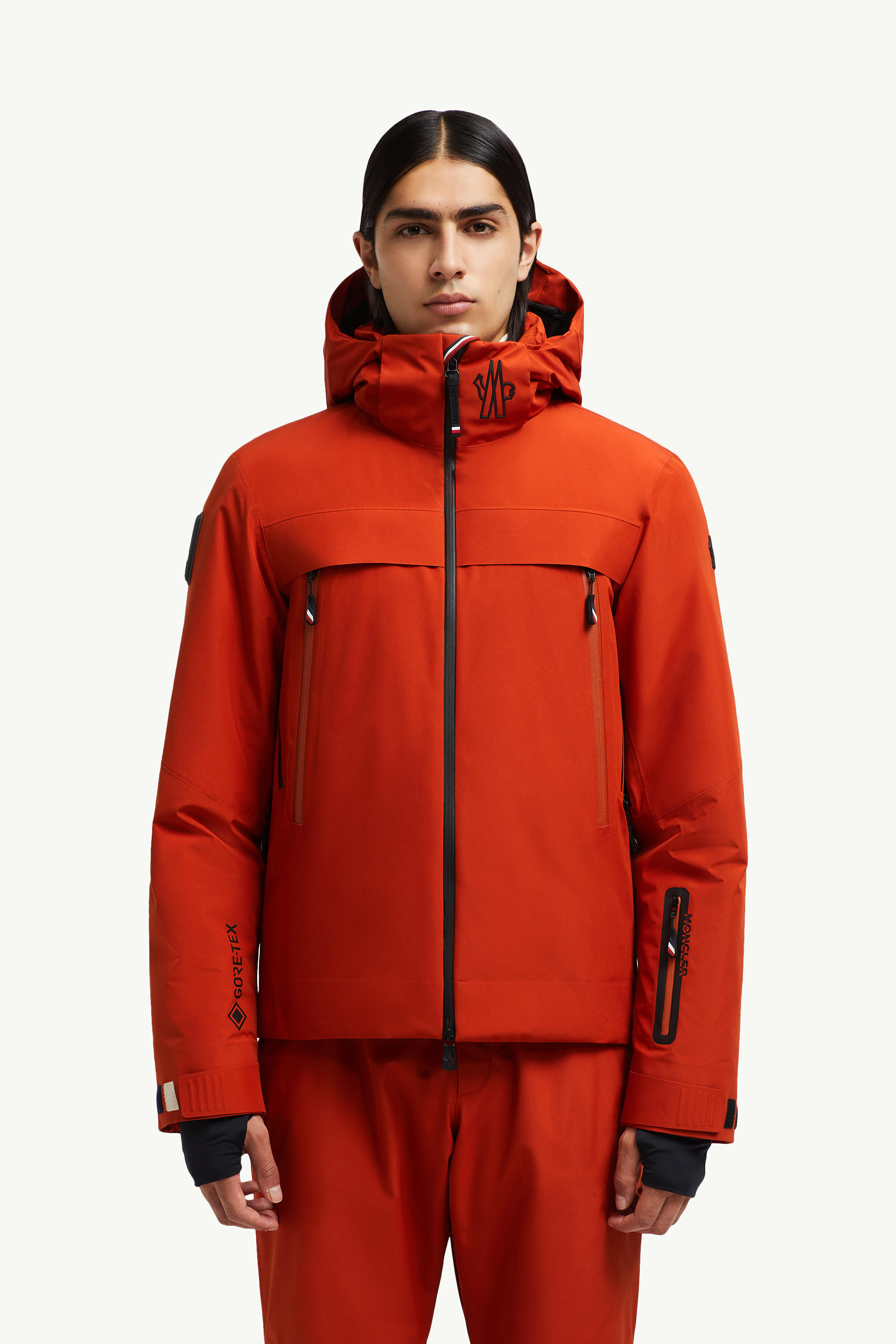 Balmhorn GORE-TEX Down Ski Jacket Men Bright Orange Moncler 3