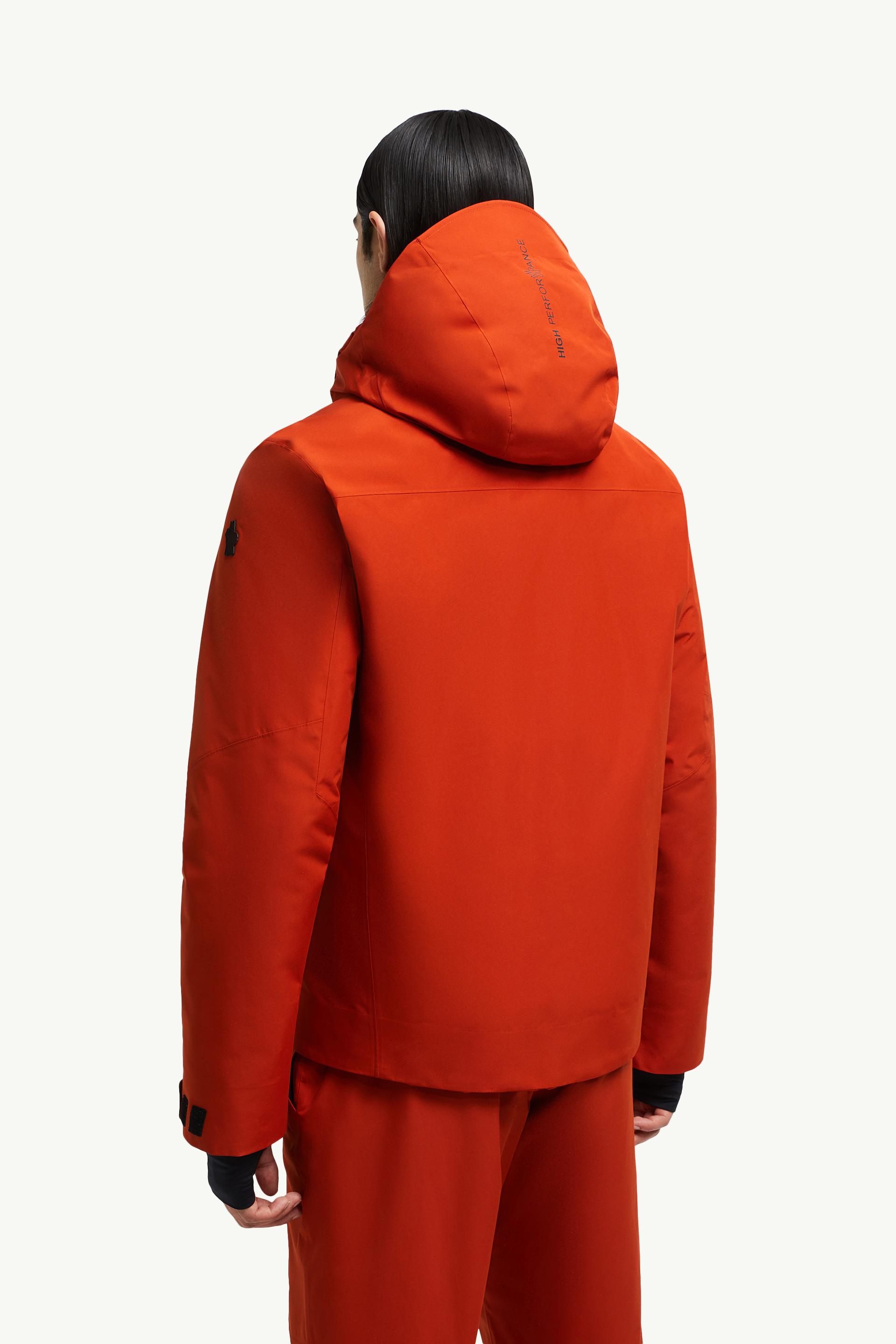 Bright Orange Balmhorn GORE-TEX Down Ski Jacket - Short Down
