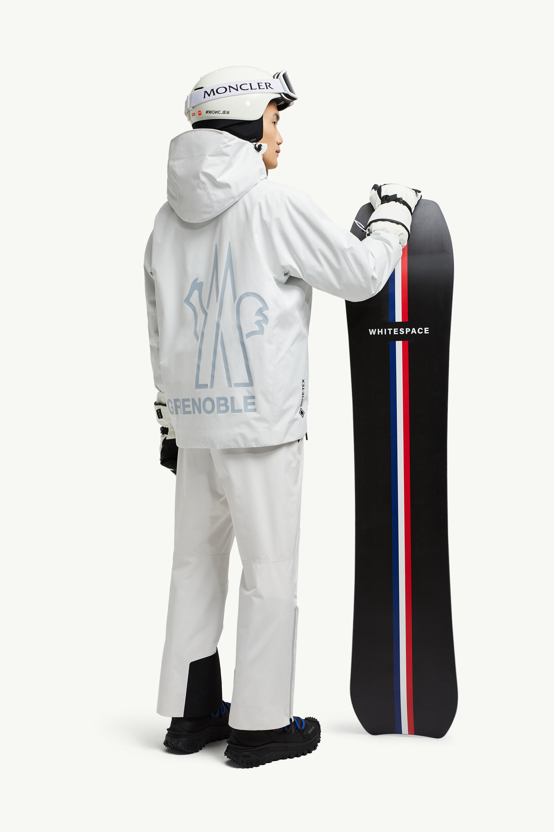 Staz GORE-TEX Ski Jacket Men White Moncler 0
