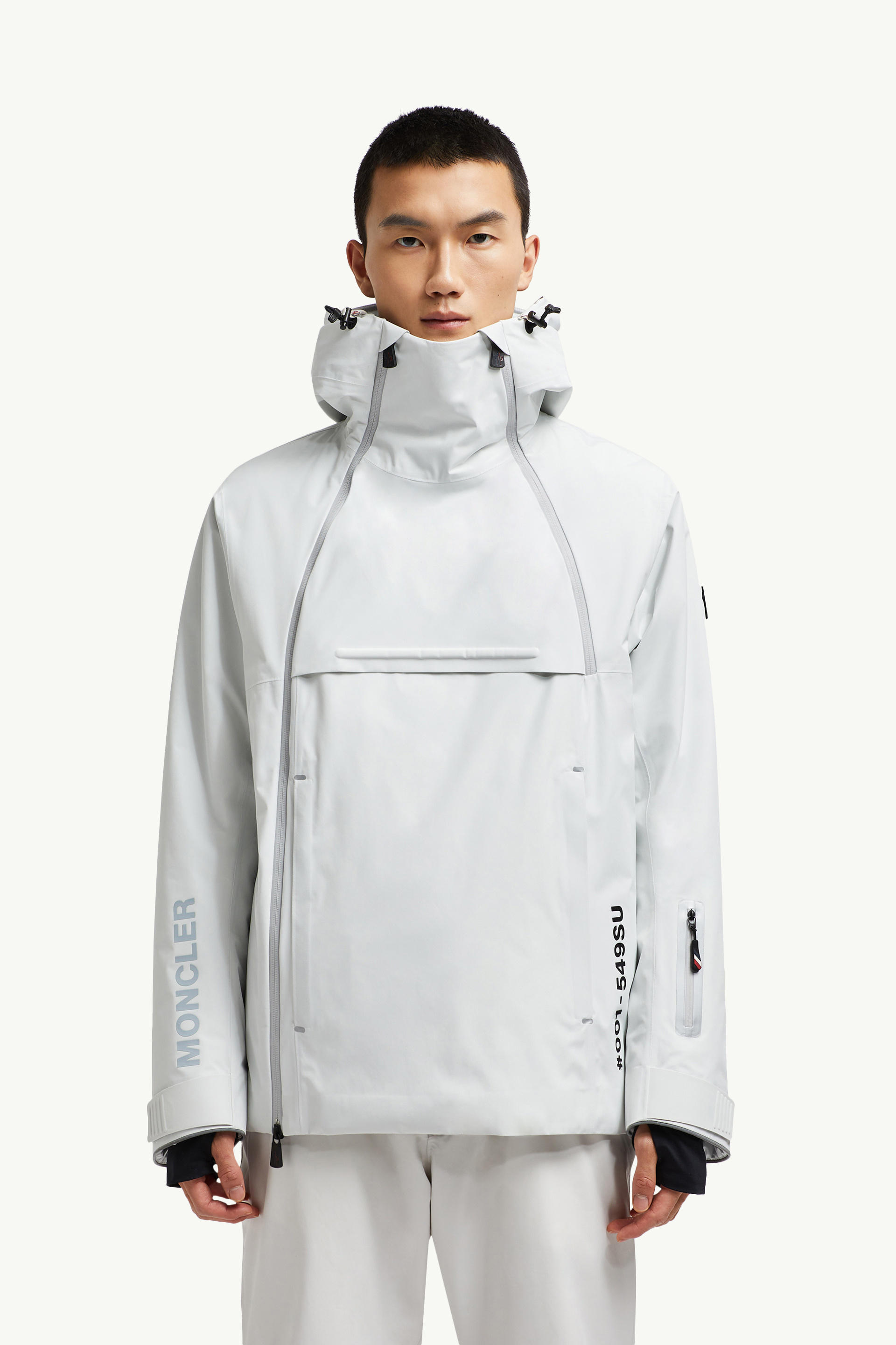 Staz GORE-TEX Ski Jacket Men White Moncler 3