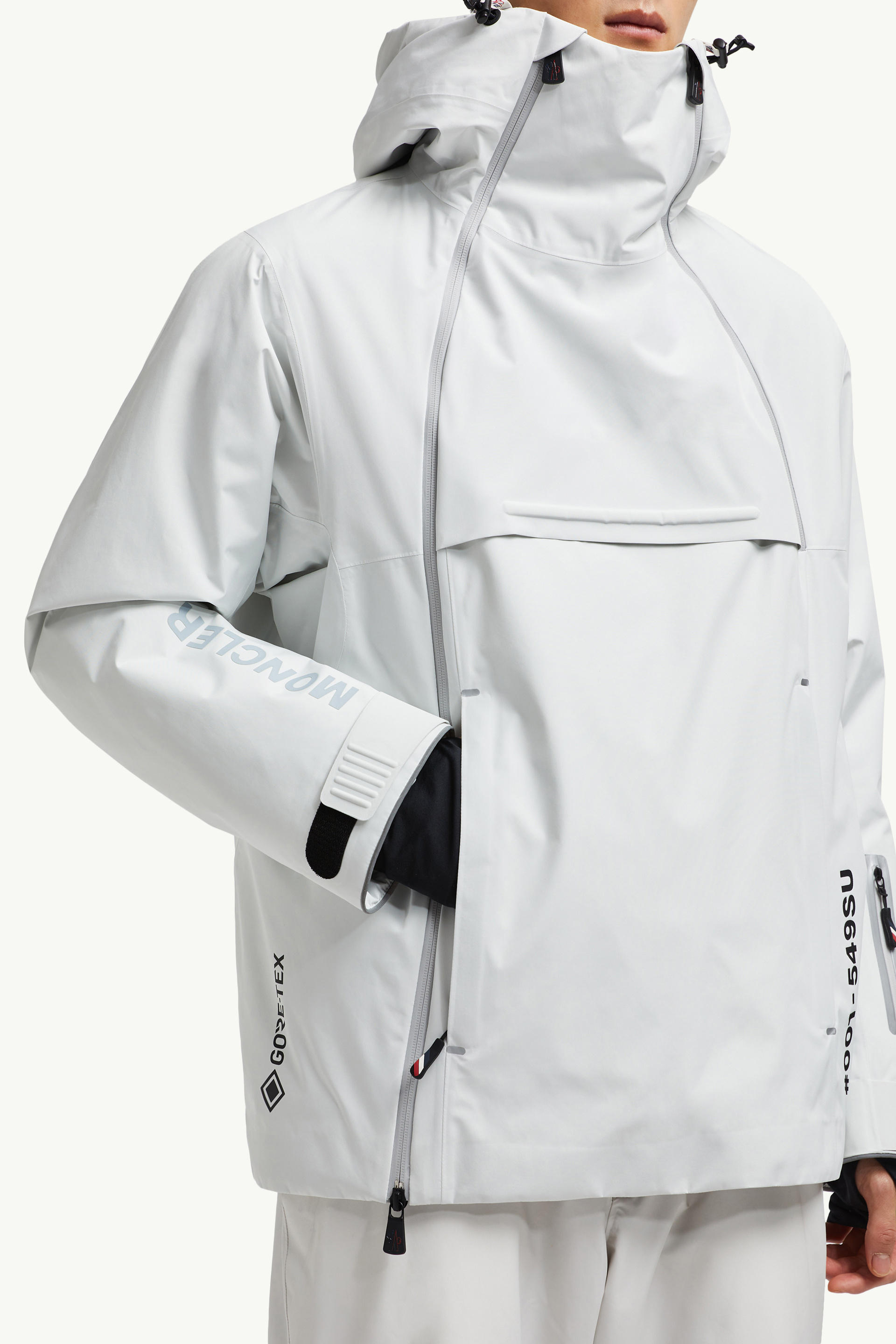 Staz GORE-TEX Ski Jacket Men White Moncler 5
