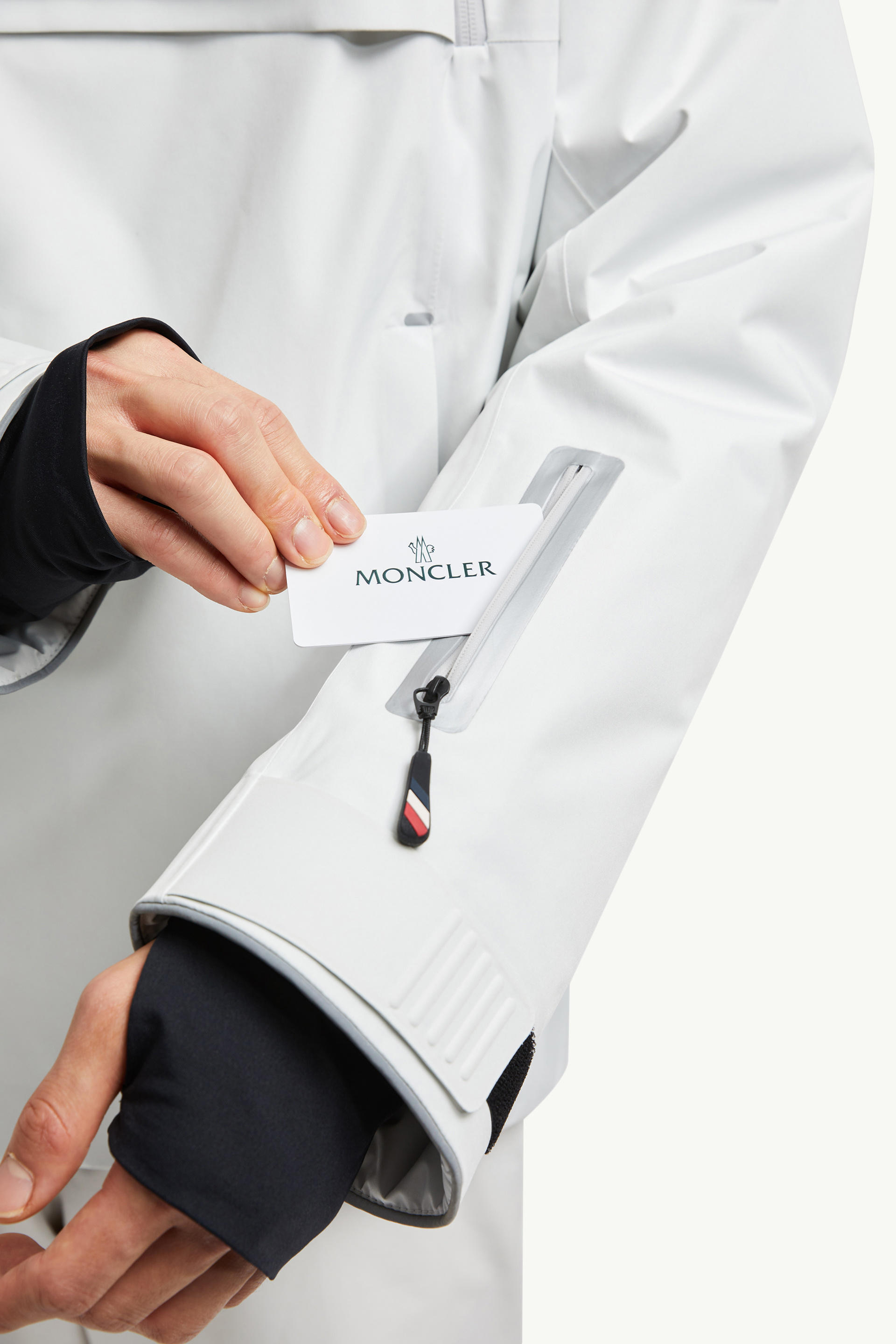 Giacca da sci Staz in GORE-TEX Uomo Bianco Moncler 9