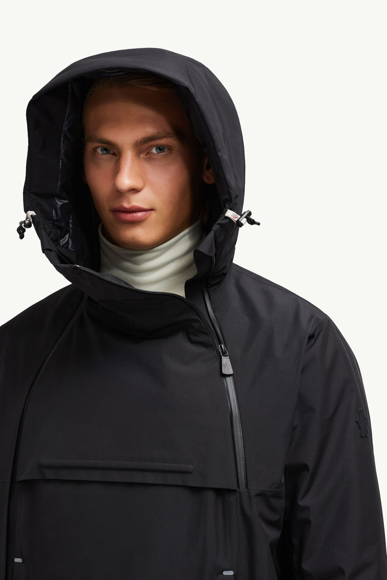 Stazスキージャケット メンズ ブラック Moncler 1