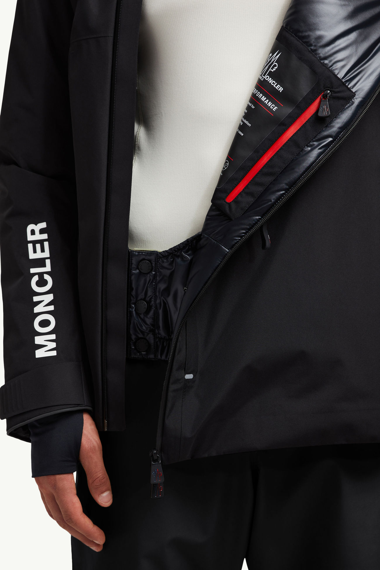 Staz GORE-TEX Ski Jacket Men Black Moncler 6