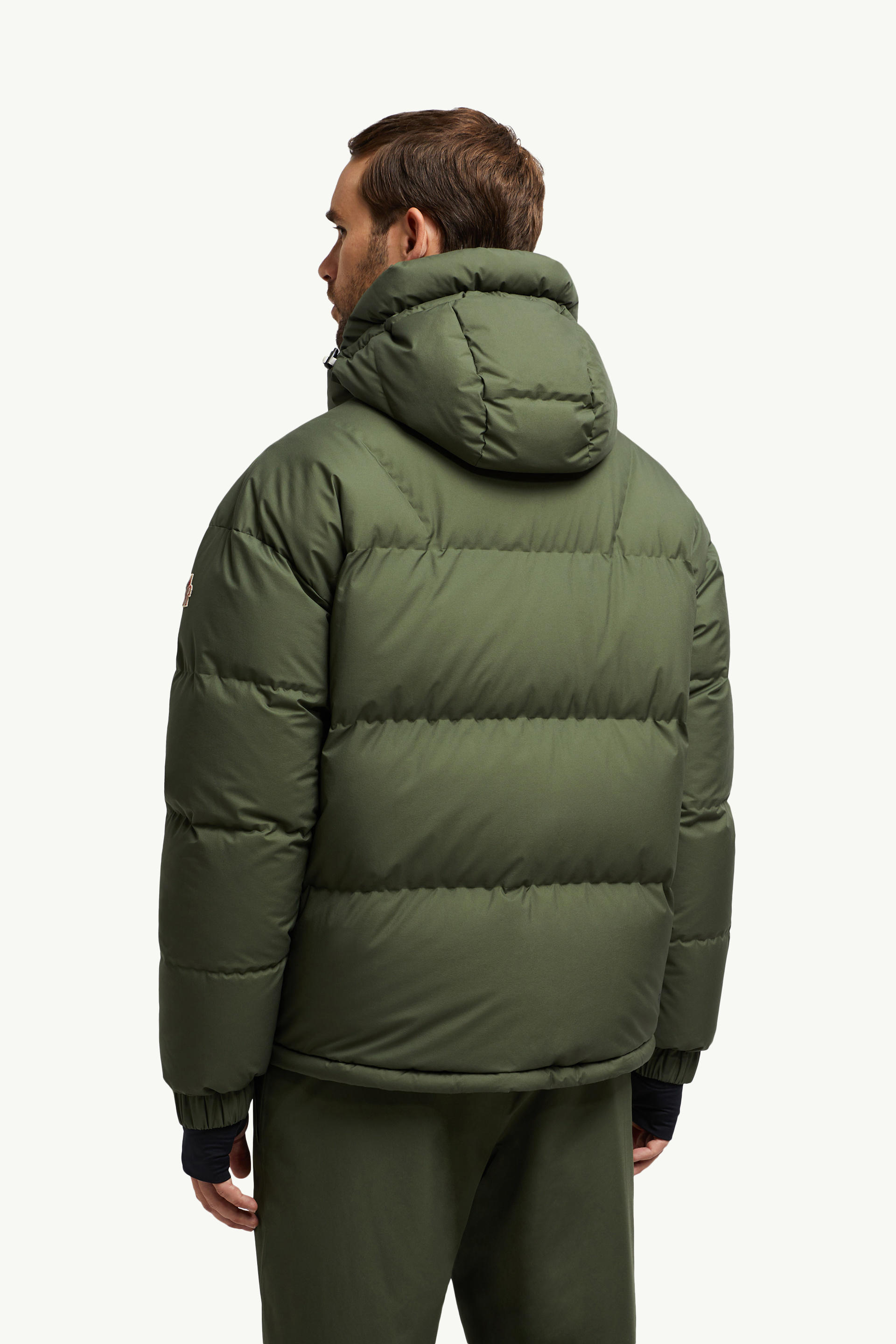 Coraia GORE-TEX Hooded Down Ski Jacket Men Dark Green Moncler 4