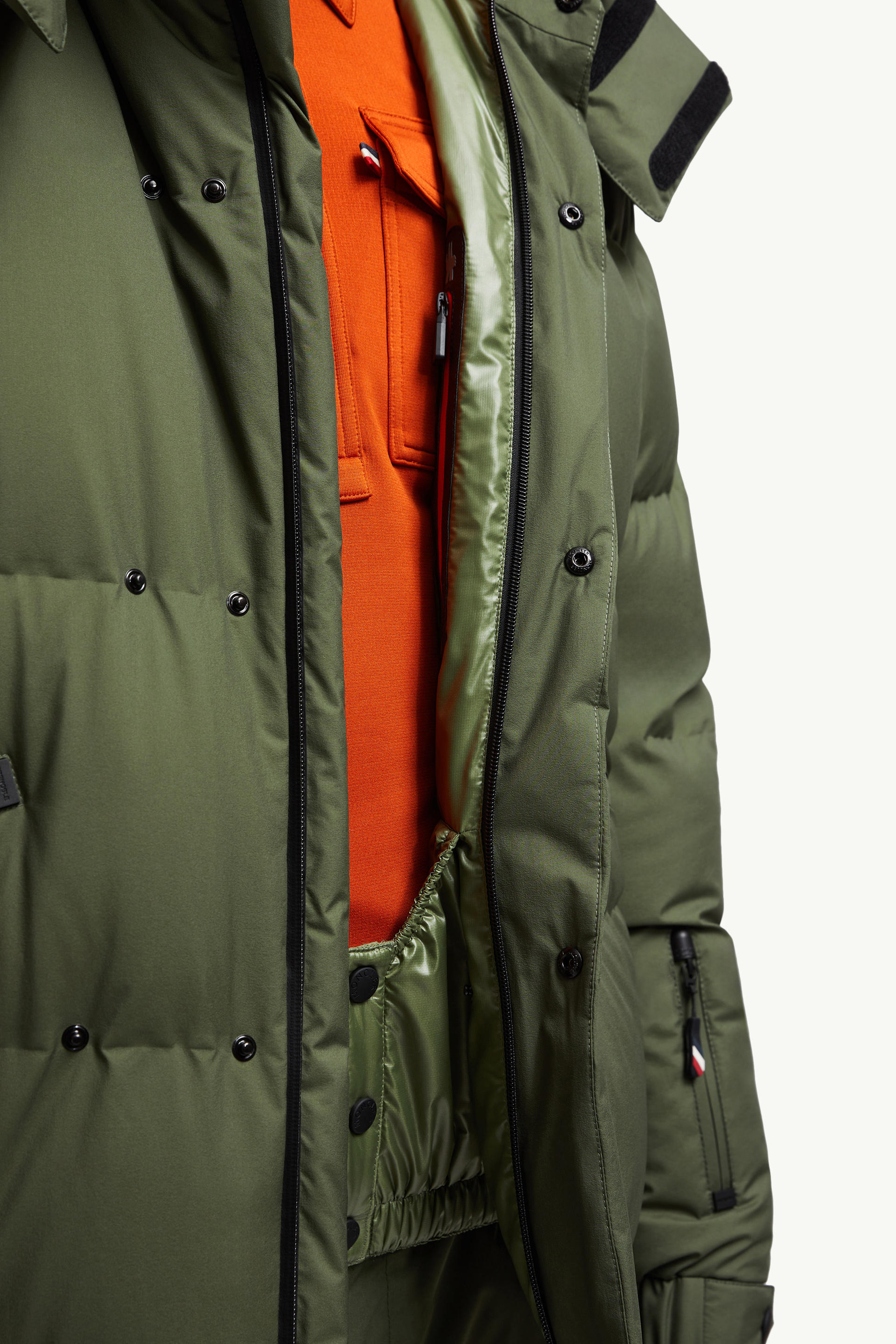 Coraia GORE-TEX Hooded Down Ski Jacket Men Dark Green Moncler 7