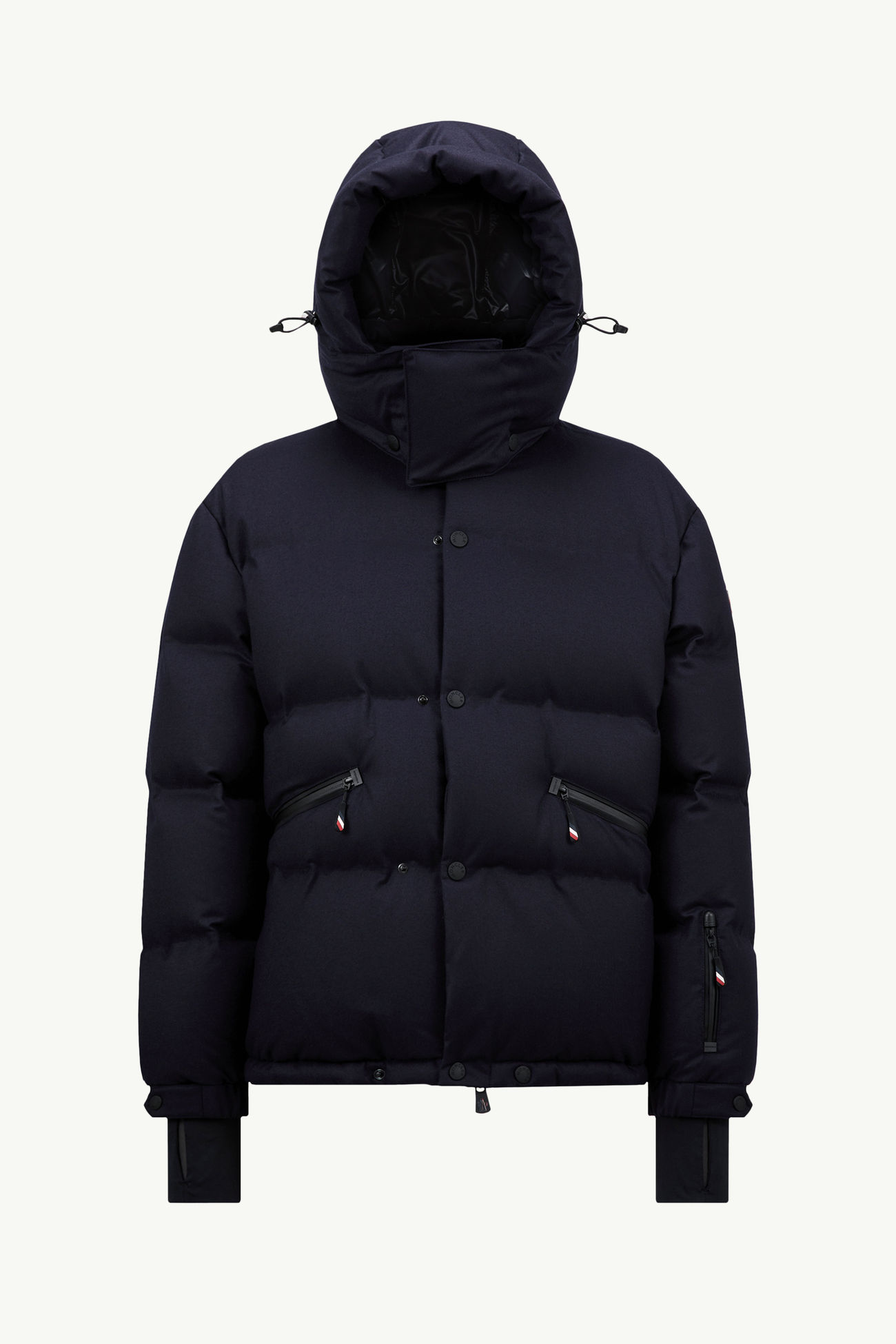 Chaqueta plumífero de esquí de lana Krun Hombre Azul Real Moncler 2