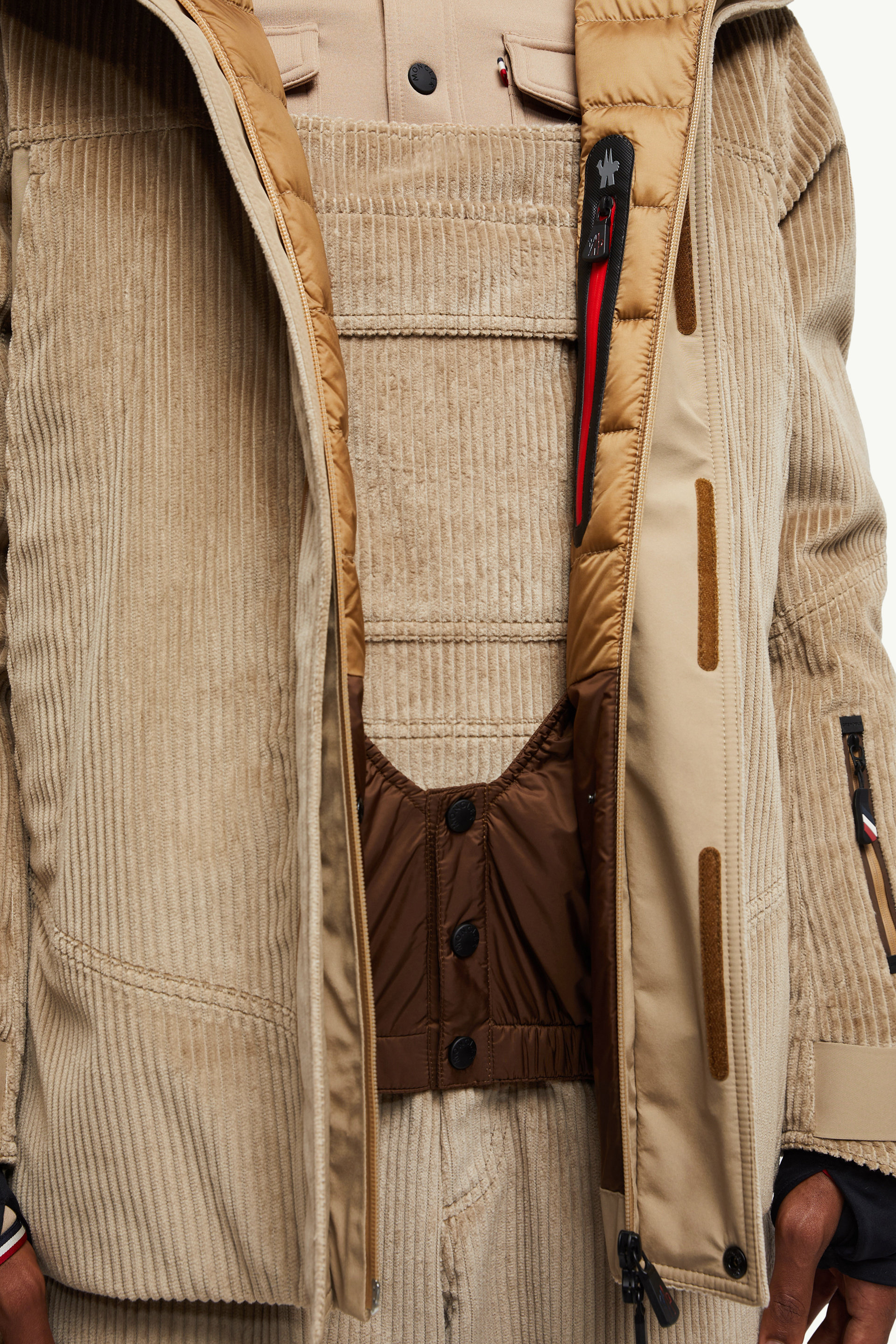 Ettal Down Ski Jacket Men Beige Moncler 9