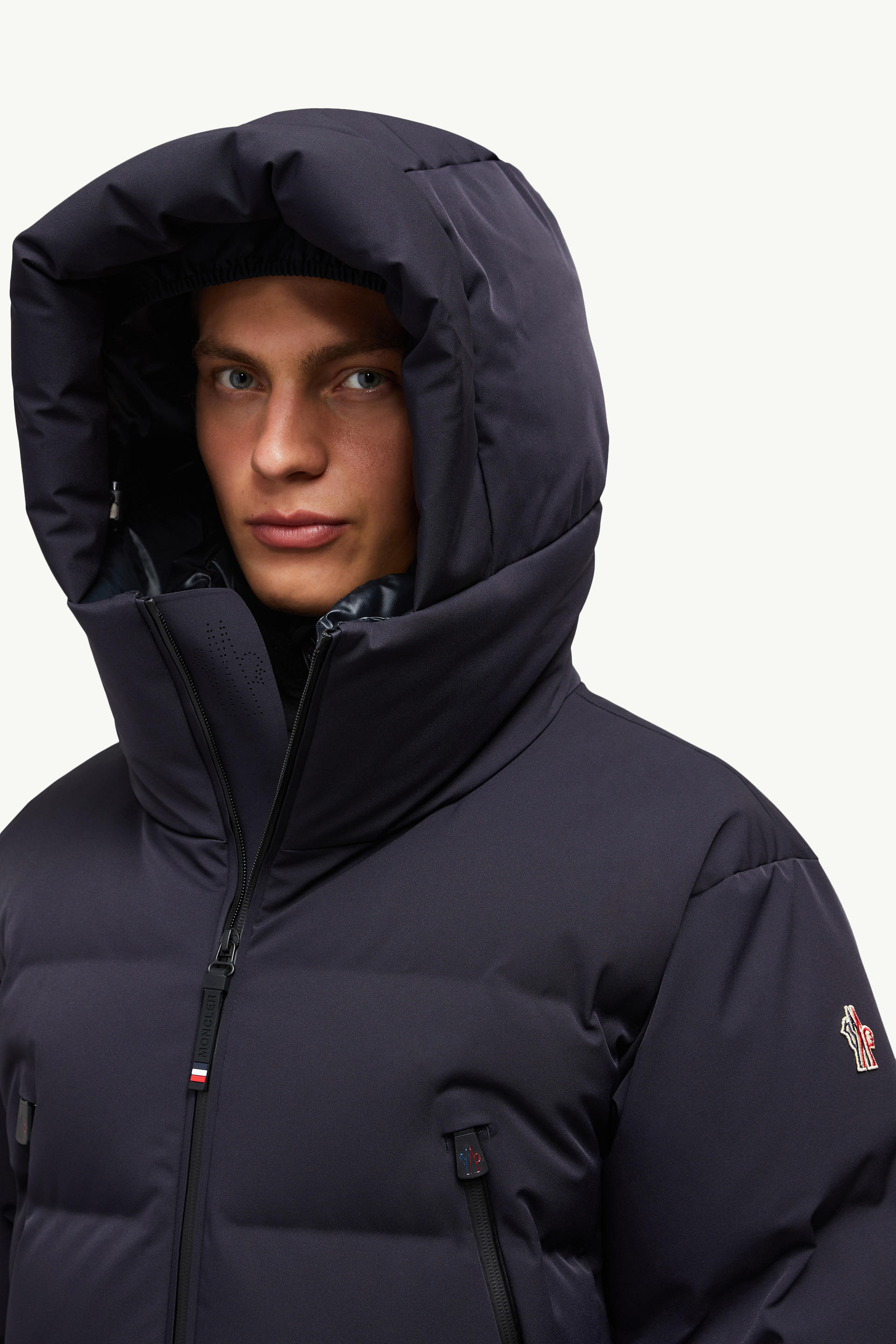 Veste de ski à capuche Fellberg Hommes Bleu Royal Moncler 1