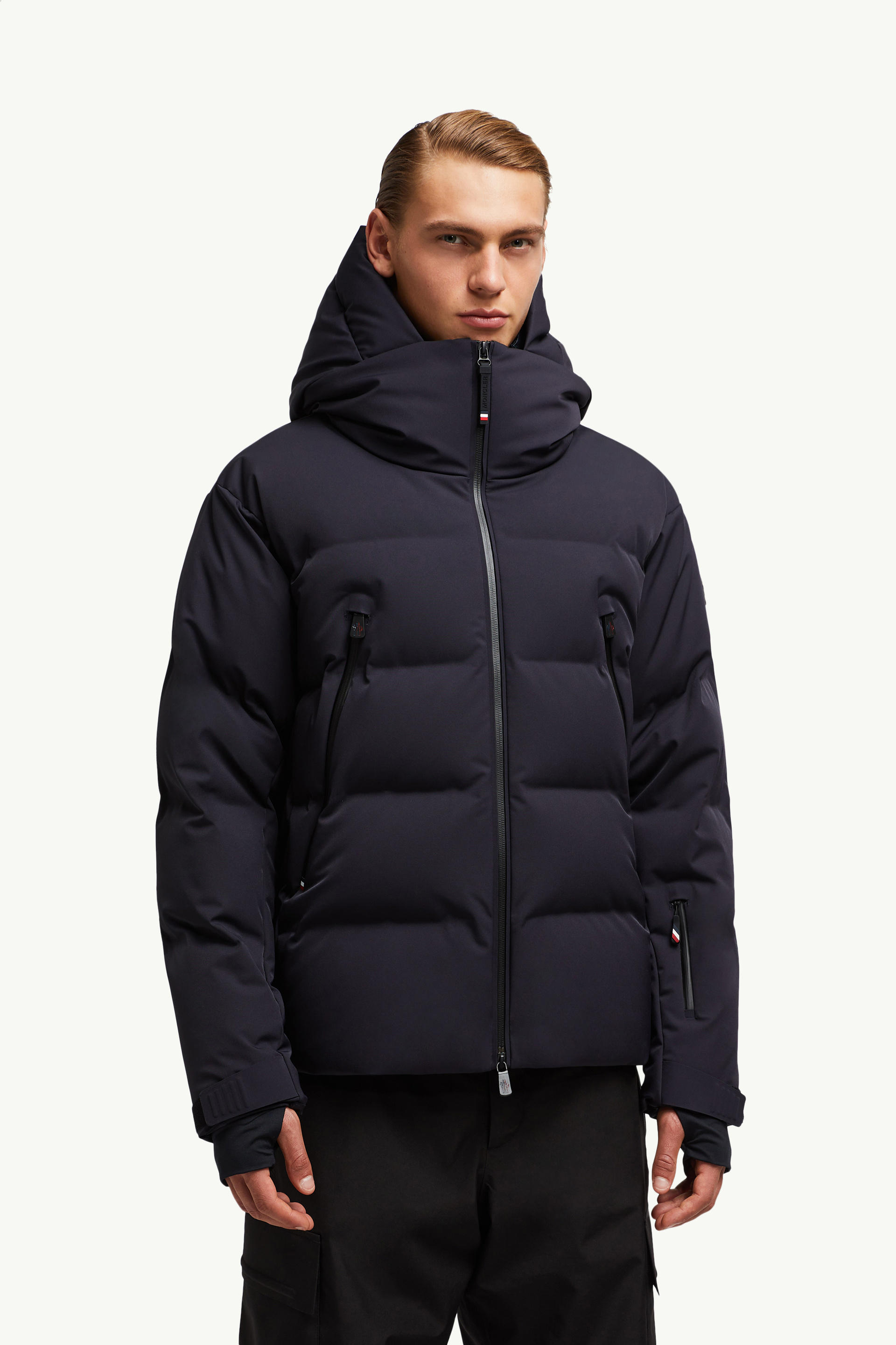 Veste de ski à capuche Fellberg Hommes Bleu Royal Moncler 3