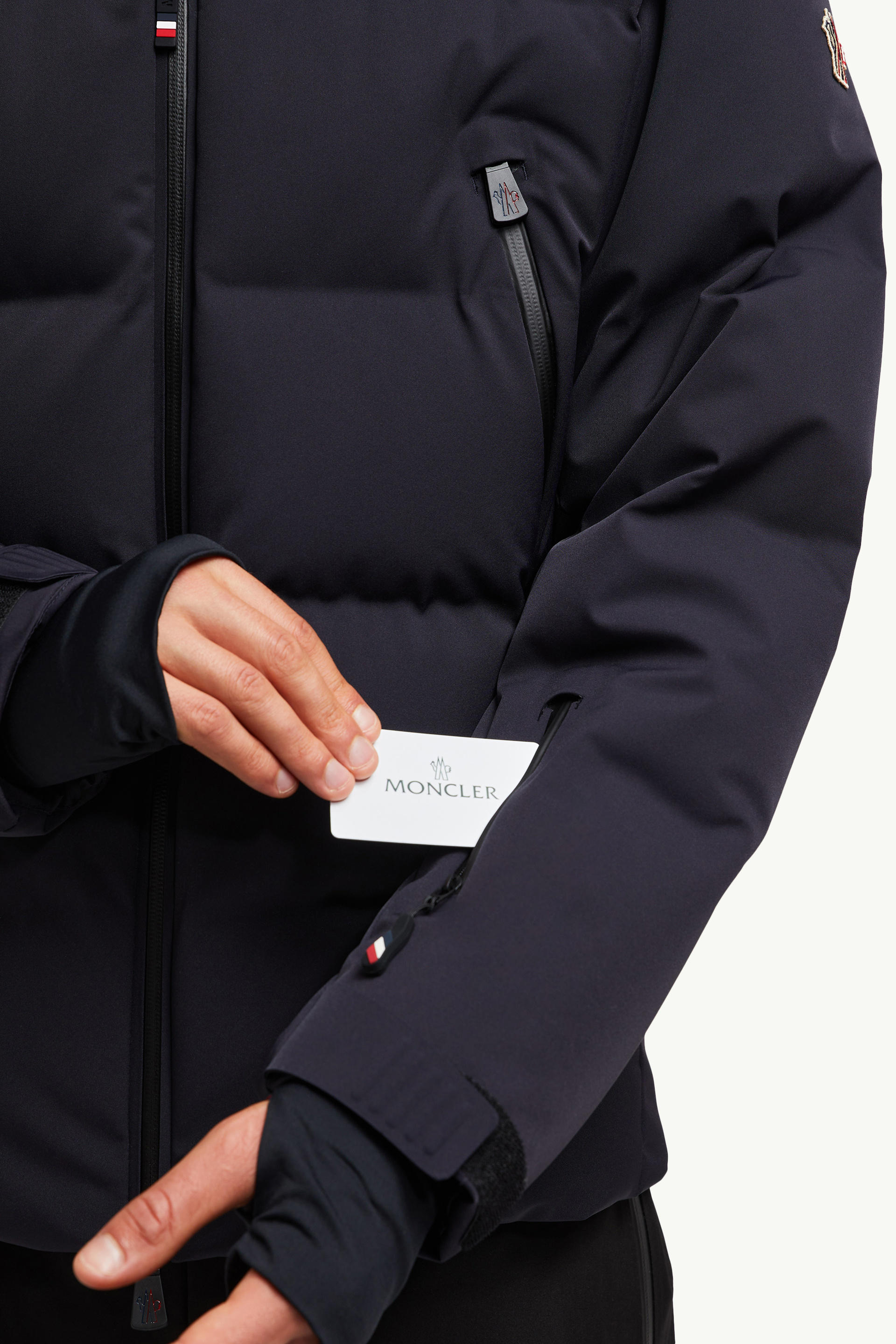 Veste de ski à capuche Fellberg Hommes Bleu Royal Moncler 6