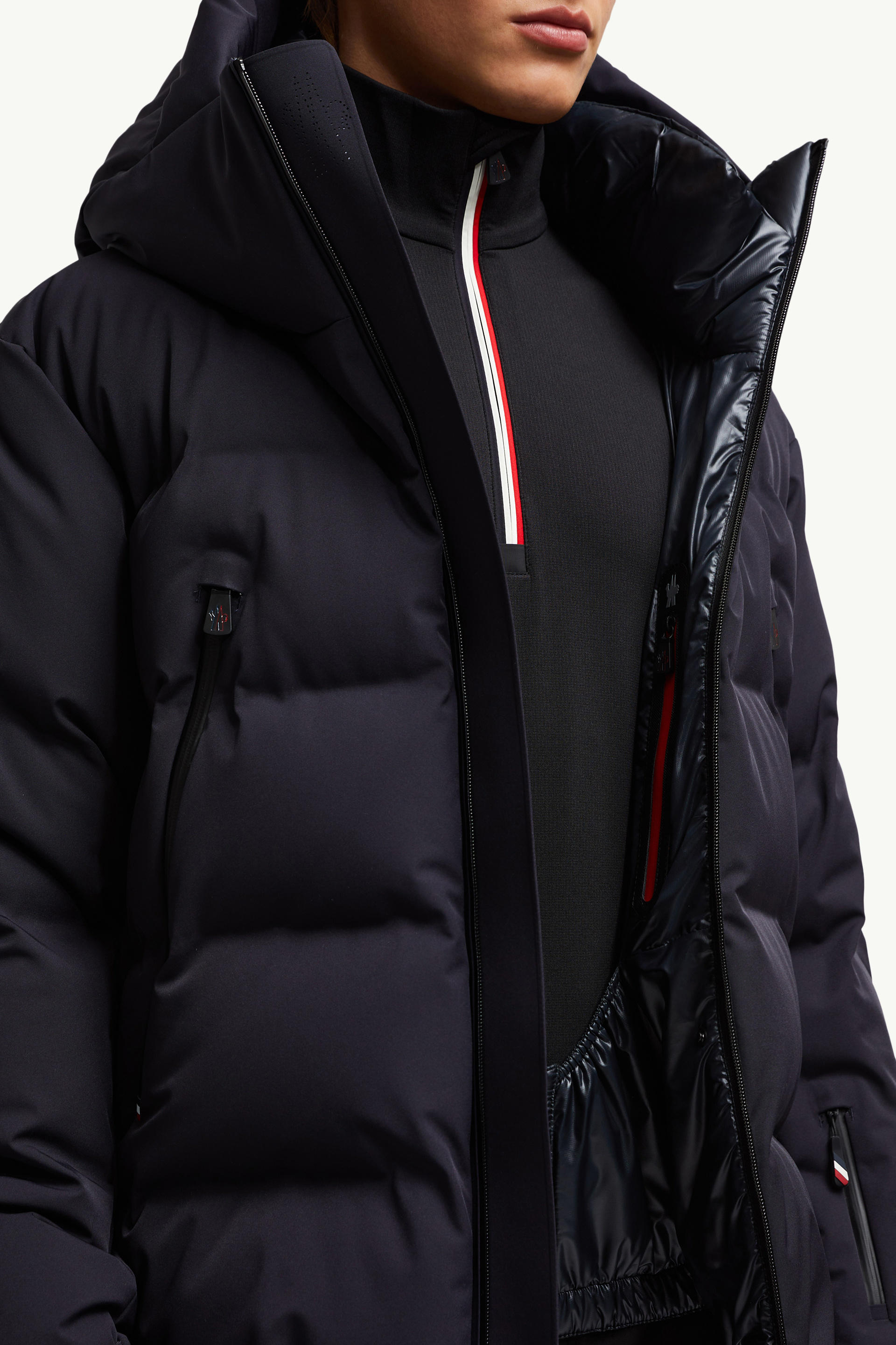 Veste de ski à capuche Fellberg Hommes Bleu Royal Moncler 7