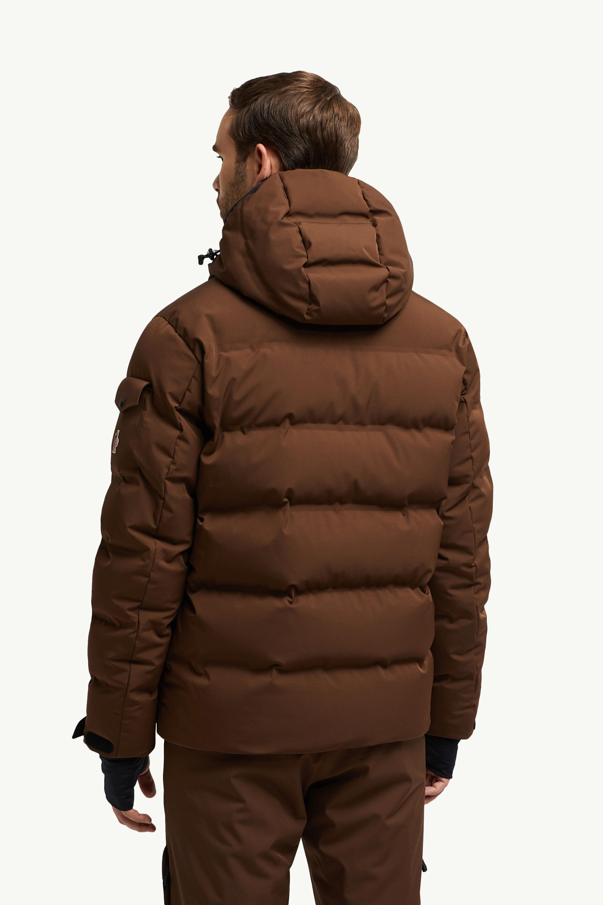 Plumífero corto Montgetech Hombre Marrón Moncler 4