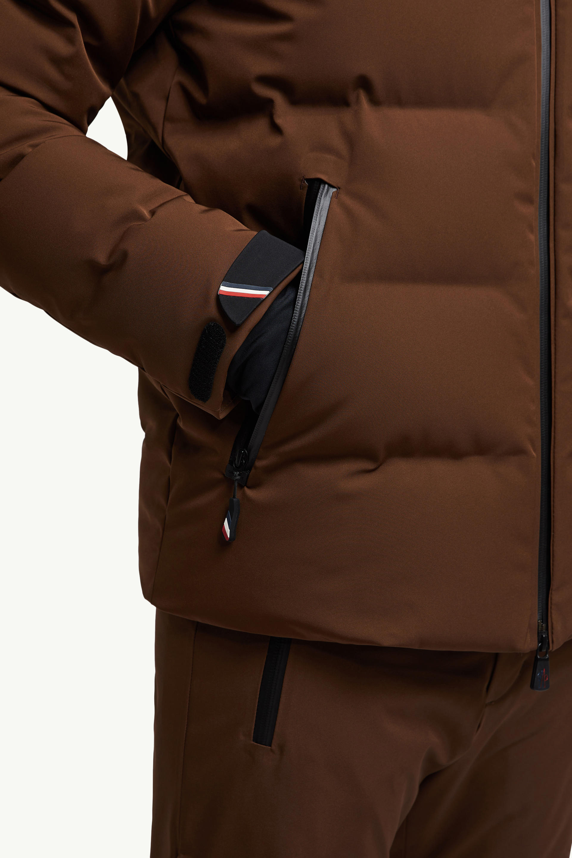 Plumífero corto Montgetech Hombre Marrón Moncler 6