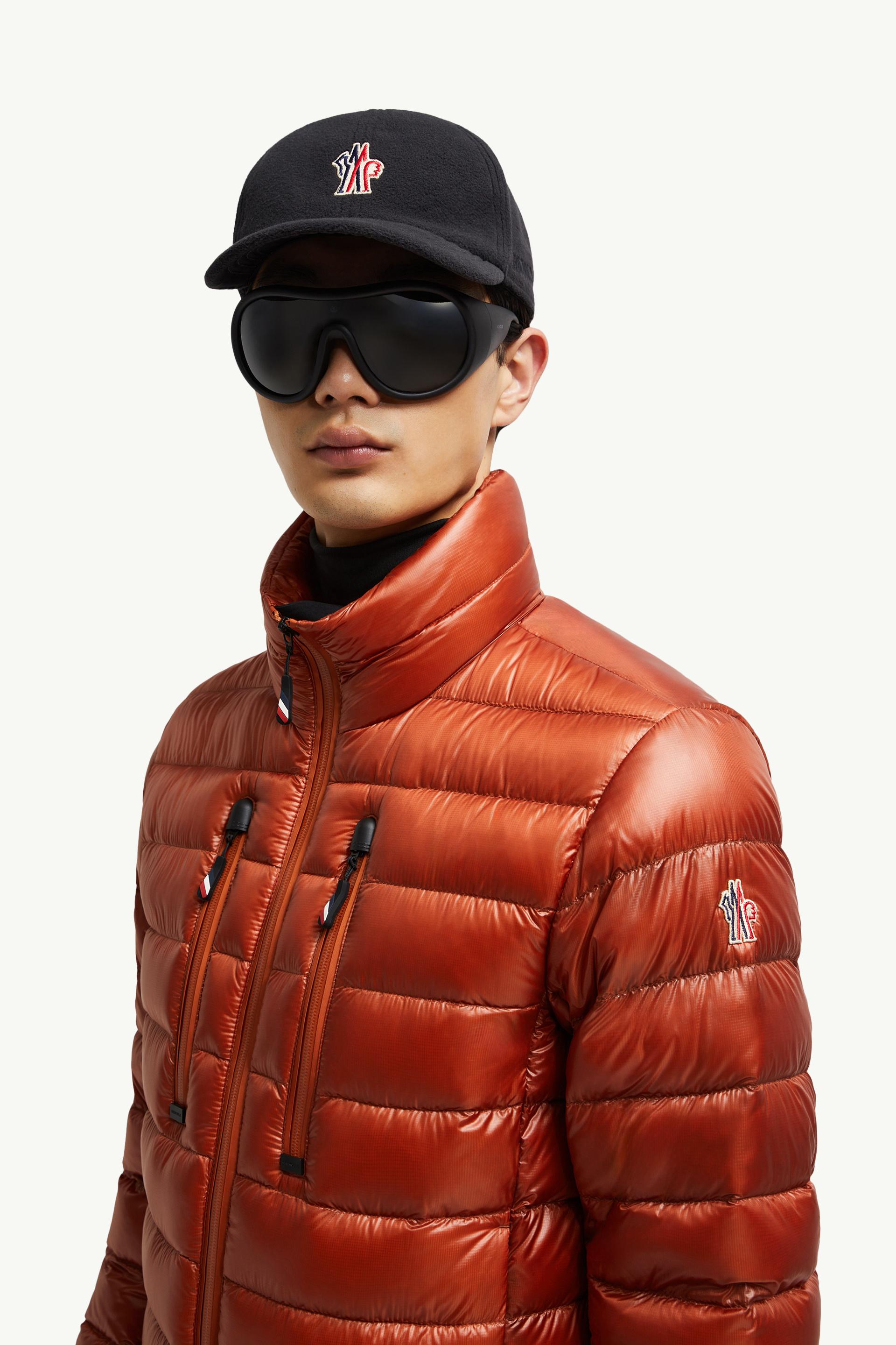 Piumino corto Hers ripiegabile Uomo Arancione Moncler 1