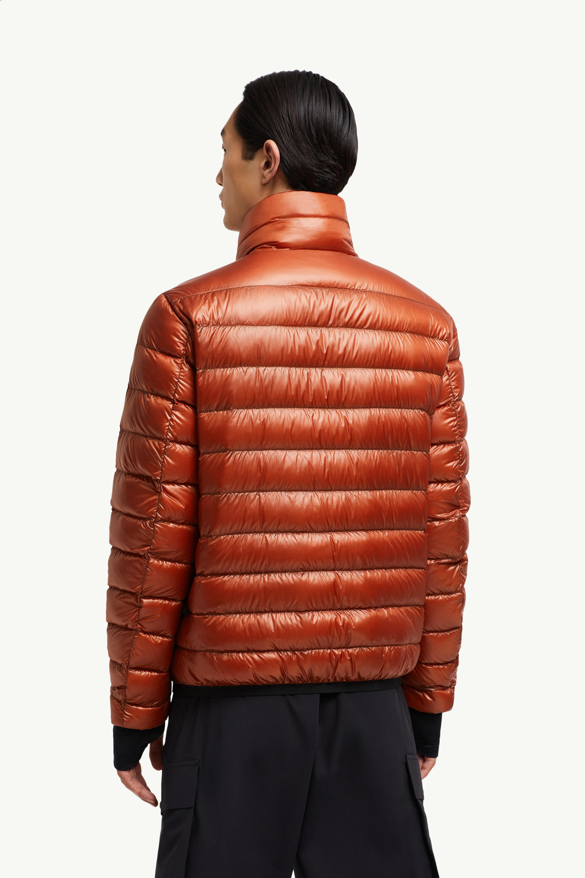 Piumino corto Hers ripiegabile Uomo Arancione Moncler 4
