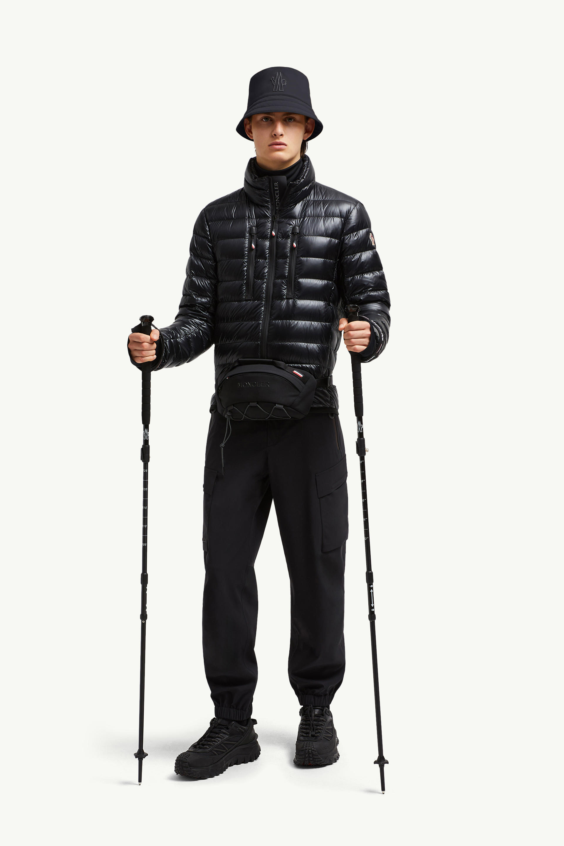 Hers Packable Short Down Jacket Men Black Moncler 0
