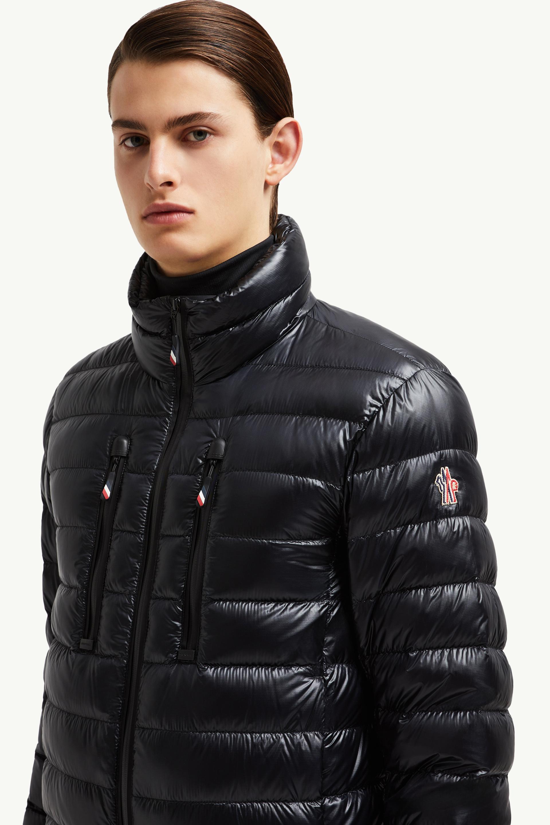 Hers Packable Short Down Jacket Men Black Moncler 1
