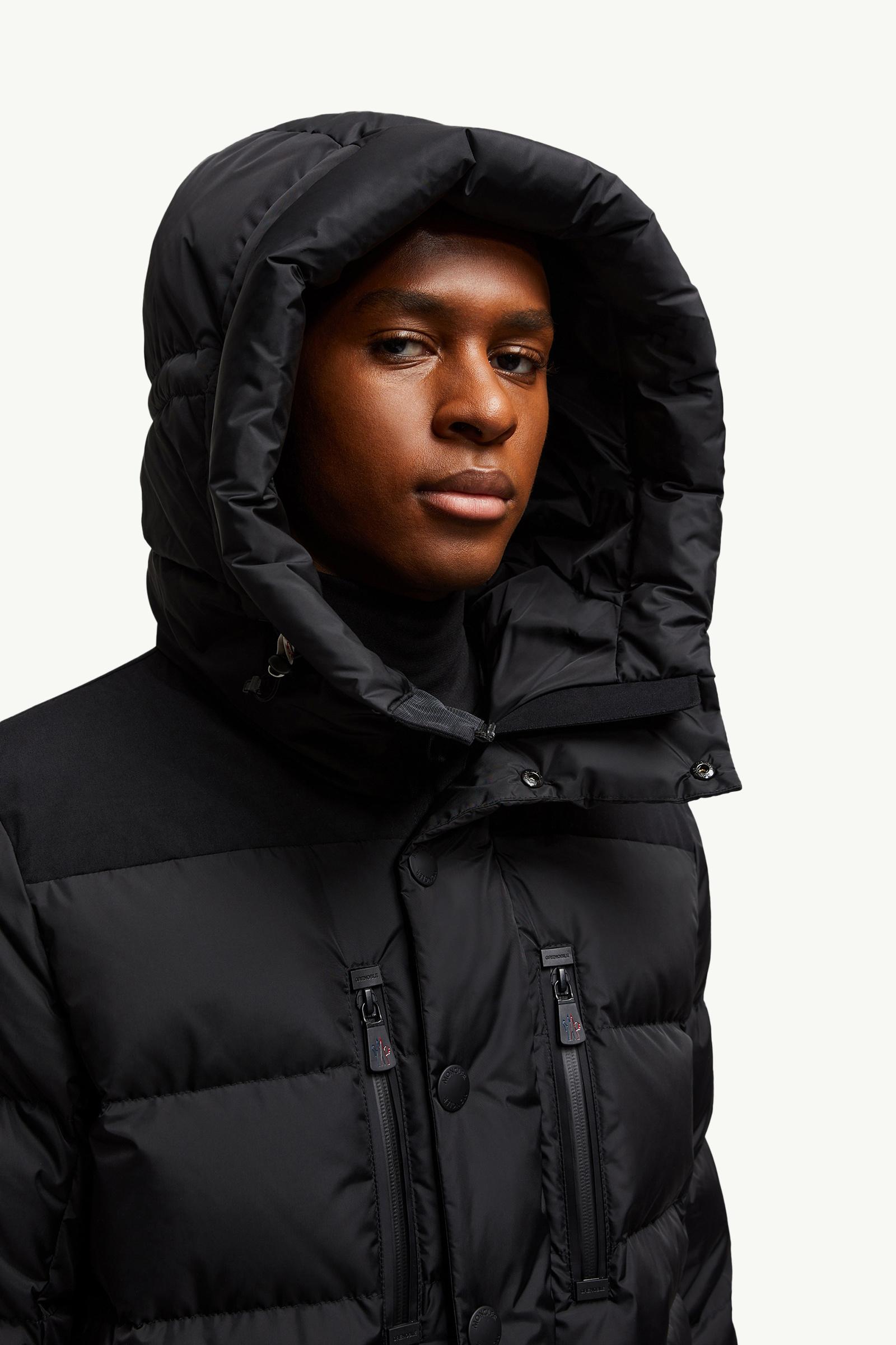 Rodenberg Double Hood Down Ski Jacket Men Black Moncler 1