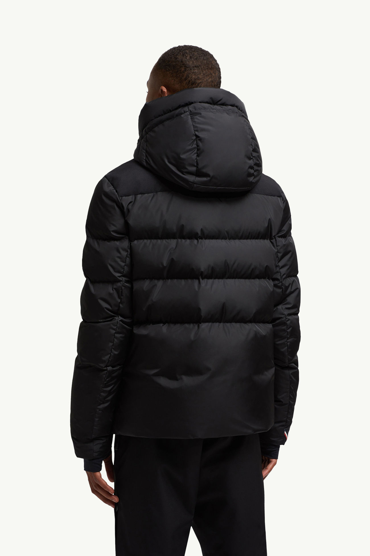 Rodenberg雙層風帽滑雪羽絨外套 男士 黑色 Moncler 4