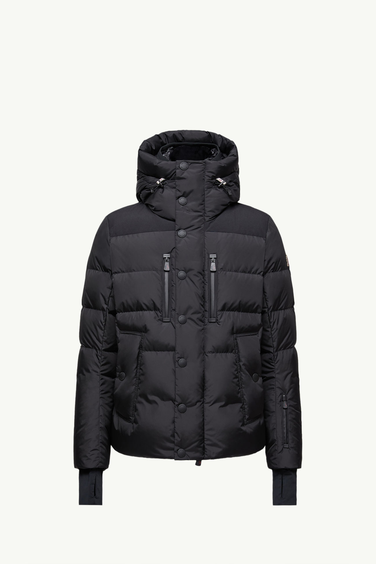 Veste de ski à double capuche Rodenberg Hommes Noir Moncler 2