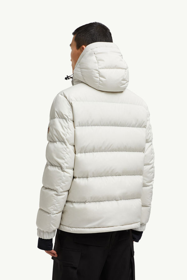 Isorno Hooded Down Ski Jacket Men White Moncler 4