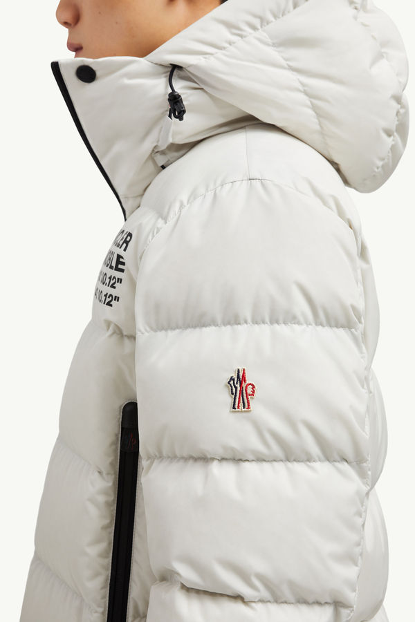 Isorno Hooded Down Ski Jacket Men White Moncler 8