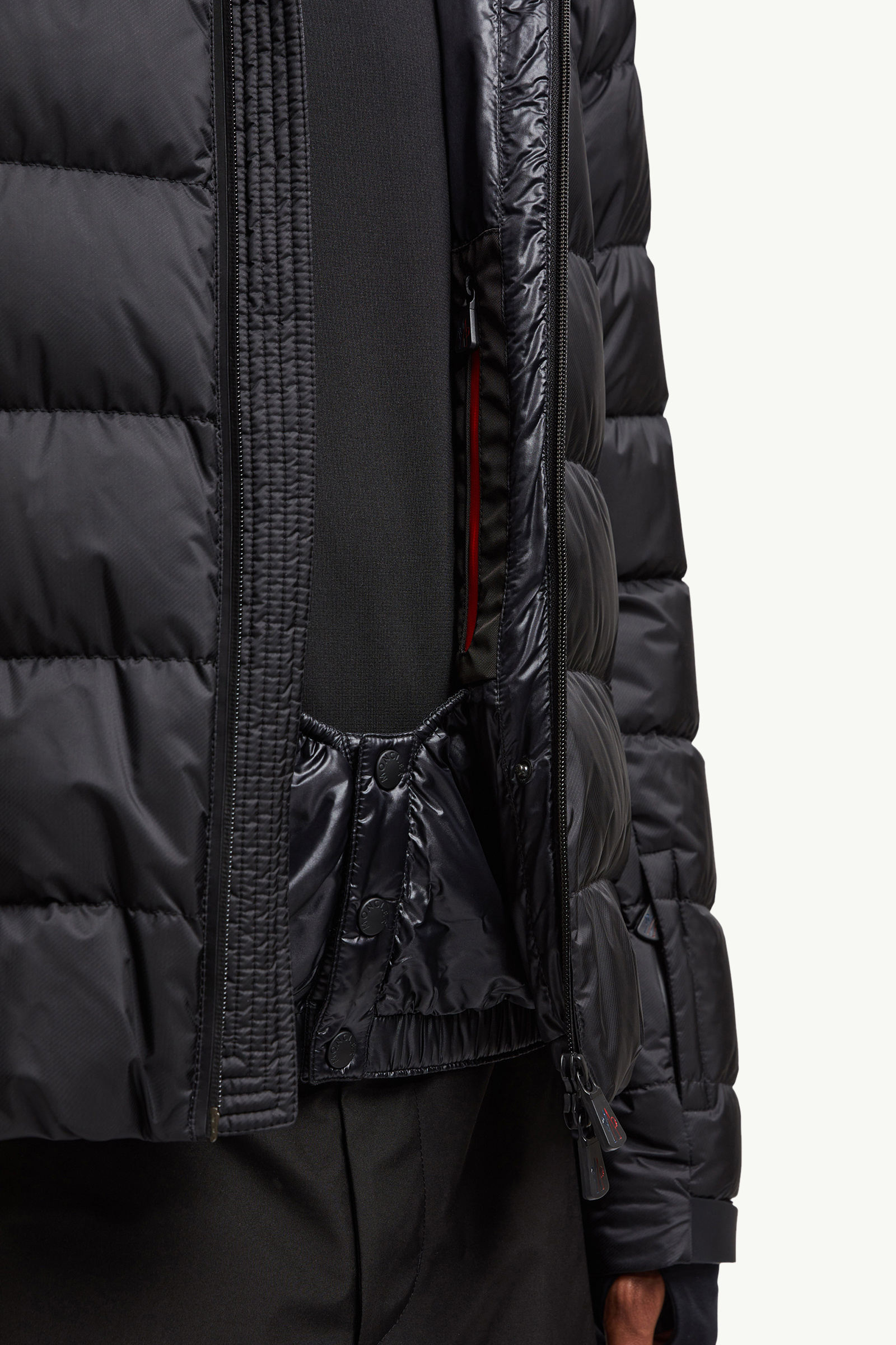 Camurac Daunen-Skijacke mit Kapuze Herren Schwarz Moncler 6