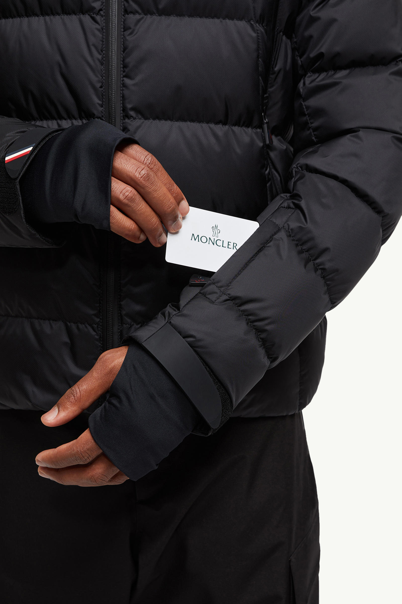 Camurac Daunen-Skijacke mit Kapuze Herren Schwarz Moncler 7