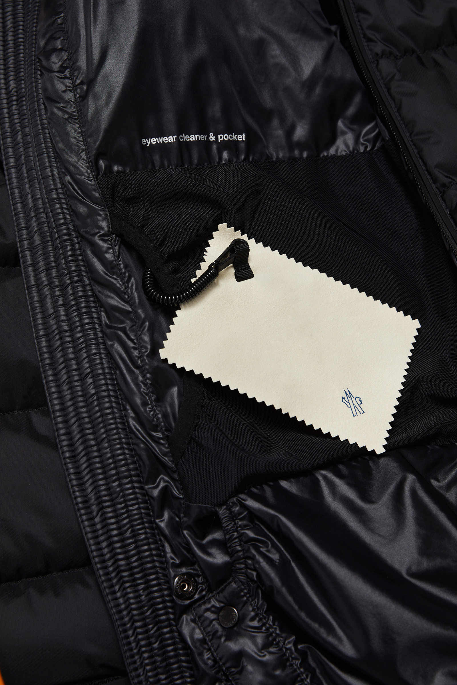 Camurac Daunen-Skijacke mit Kapuze Herren Schwarz Moncler 9