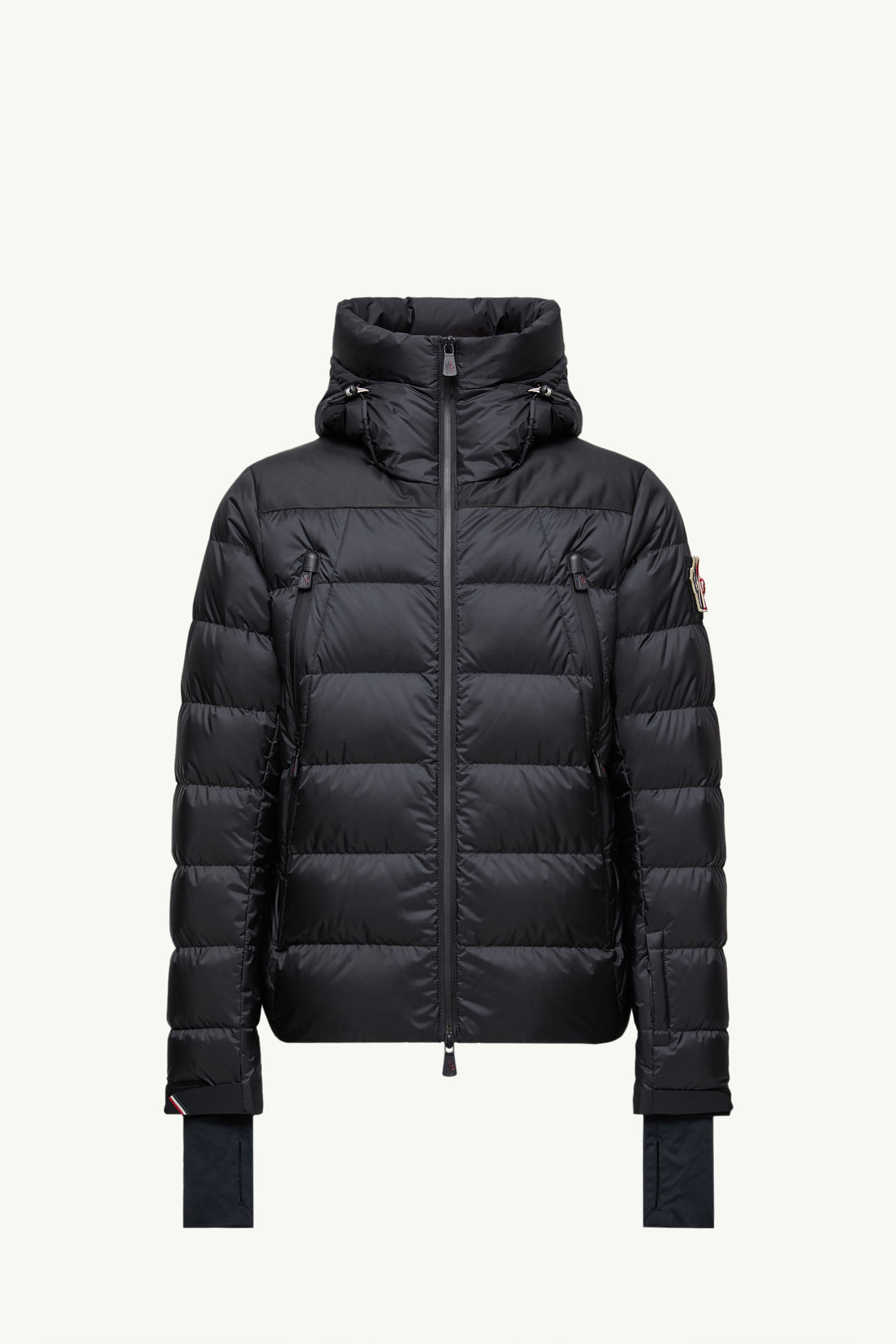 Camurac Hooded Ski Down Jacket Men Black Moncler 2