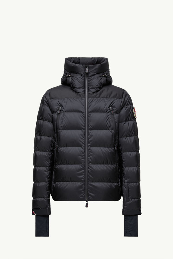 Camurac Hooded Ski Down Jacket Men Black Moncler 2