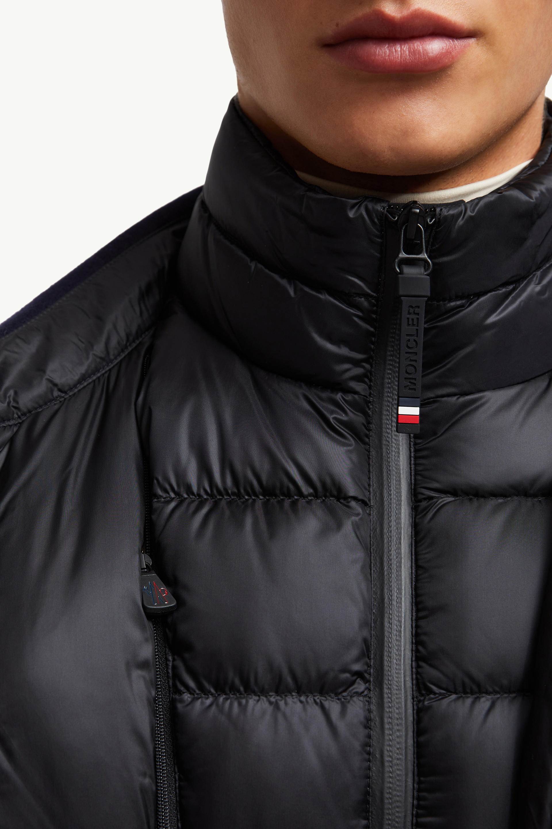 Antuco羊毛羽絨恤衫式外套 男士 藍色 Moncler 8