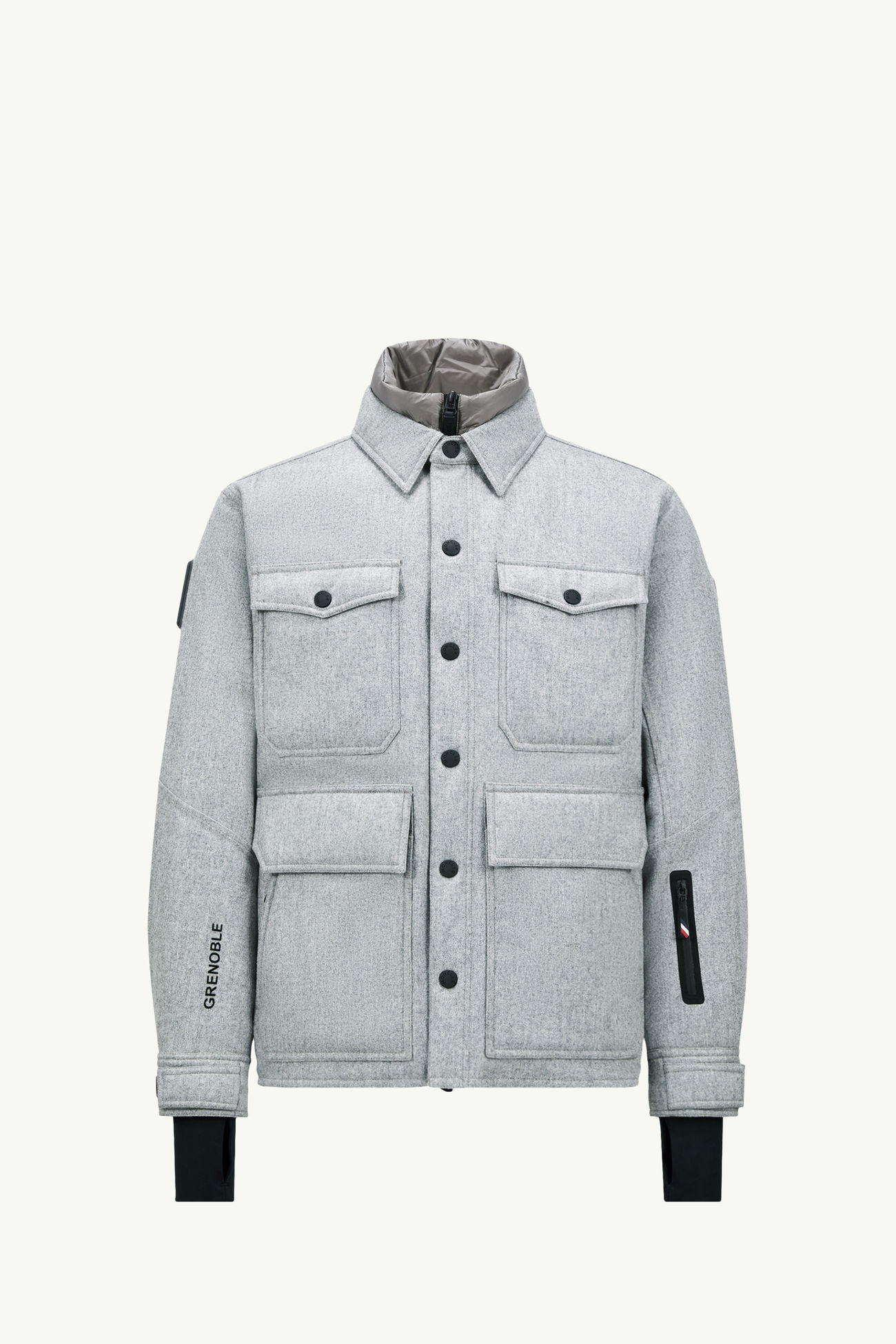 Veste-chemise Antuco en laine Hommes Gris Moncler 2