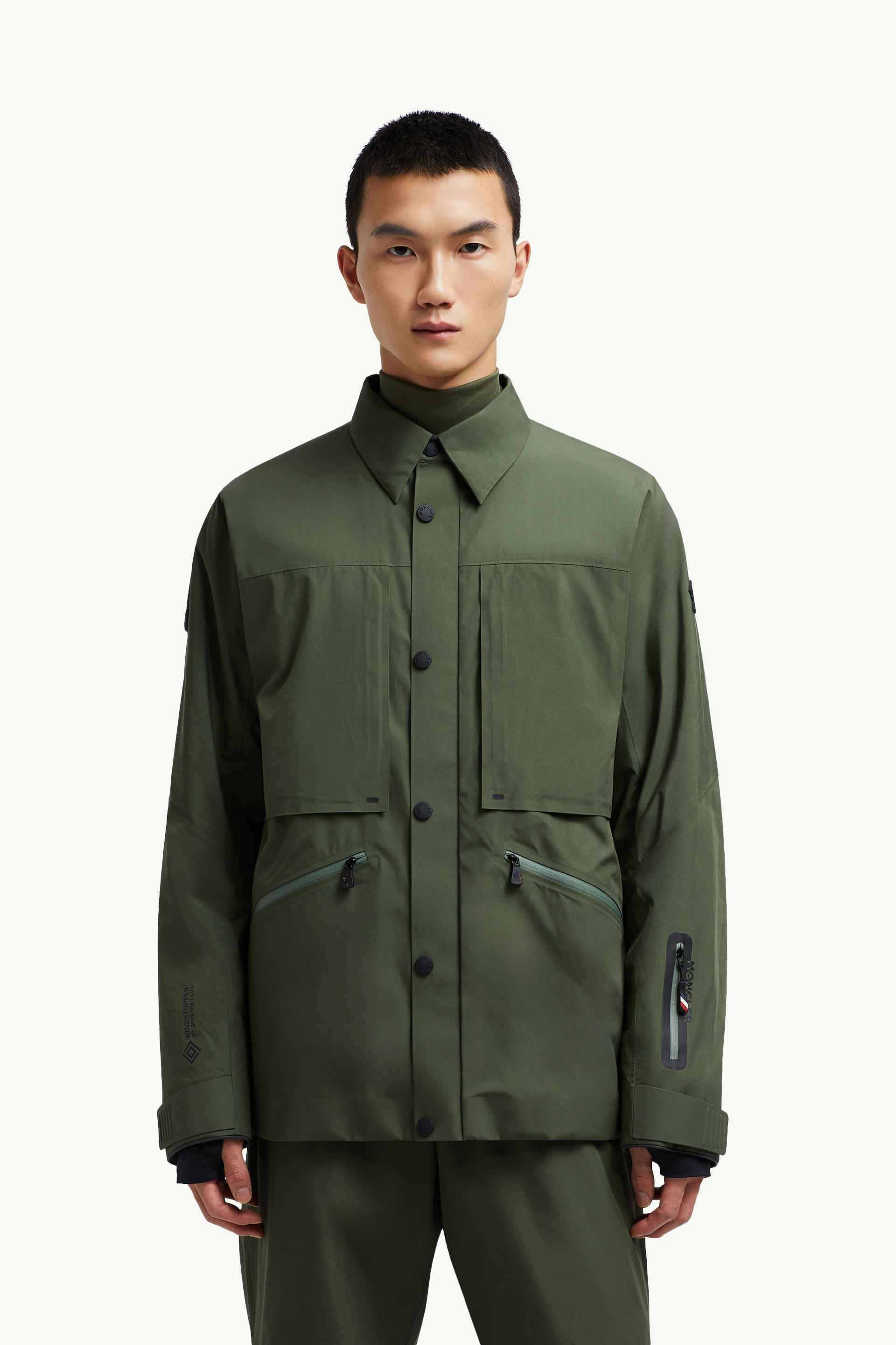 Gorner GORE-TEX Shirt Jacket Men Dark Green Moncler 3