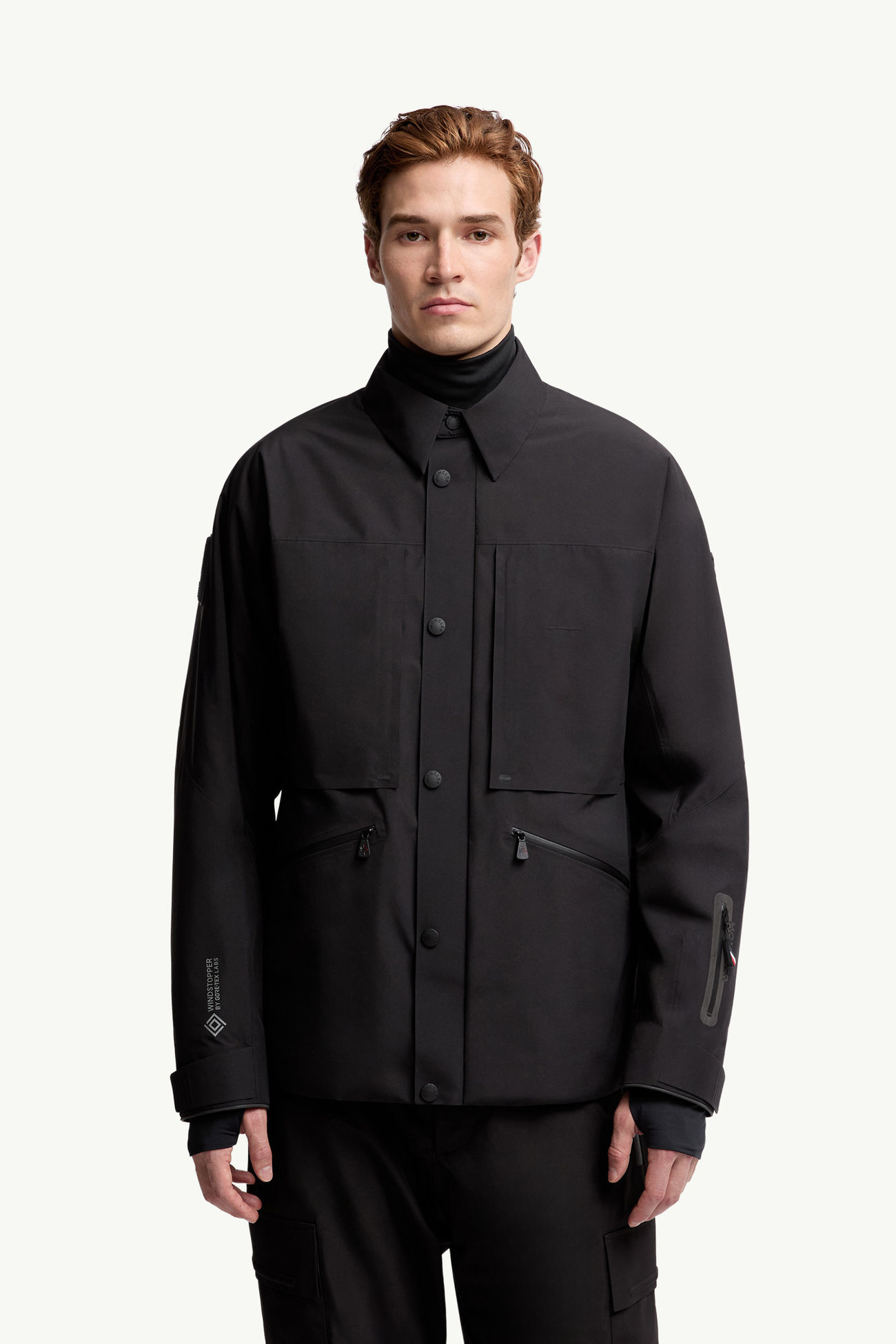 Chaqueta camisera Gorner de GORE-TEX Hombre Negro Moncler 3