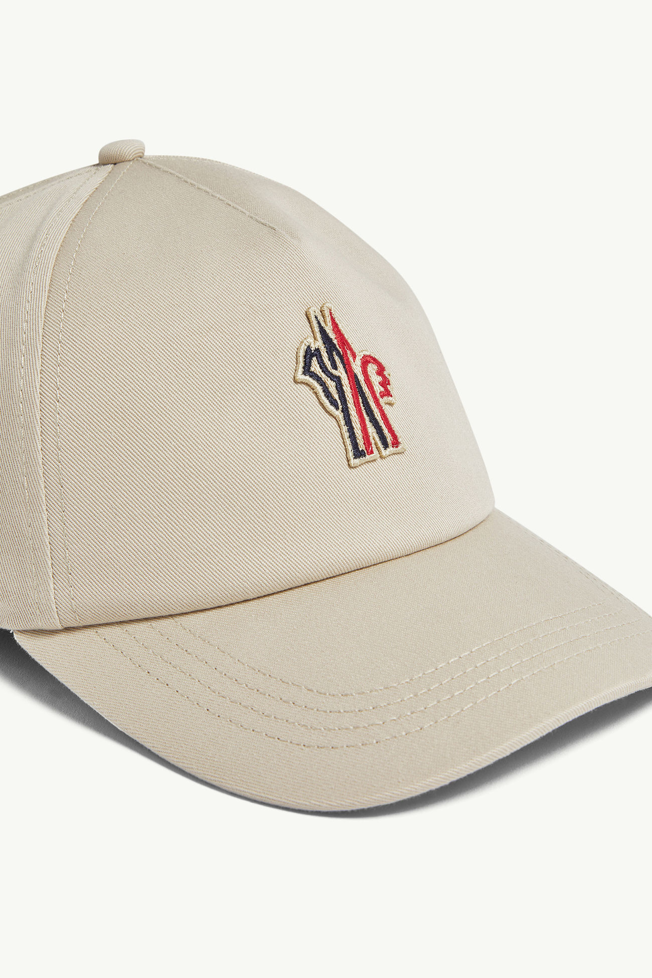 Gabardine Baseball Cap Men Light Beige Moncler 4