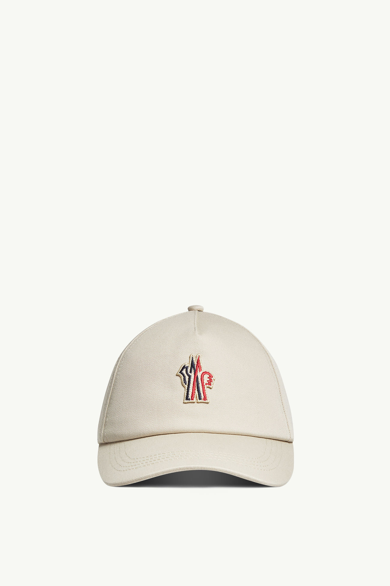Gabardine Baseball Cap Men Light Beige Moncler 0