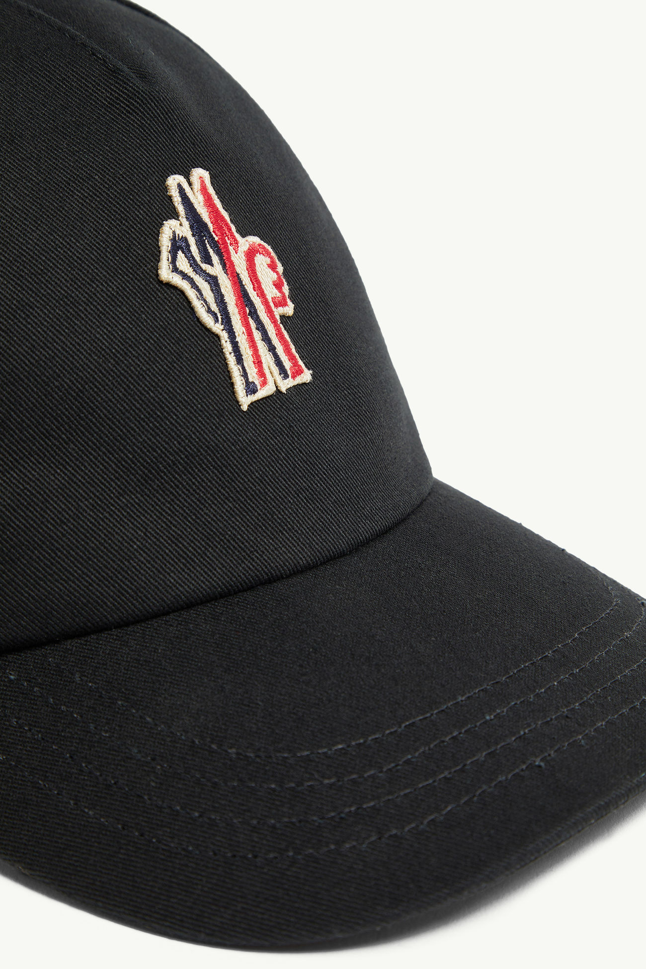 Gabardine Baseball Cap Men Black Moncler 4