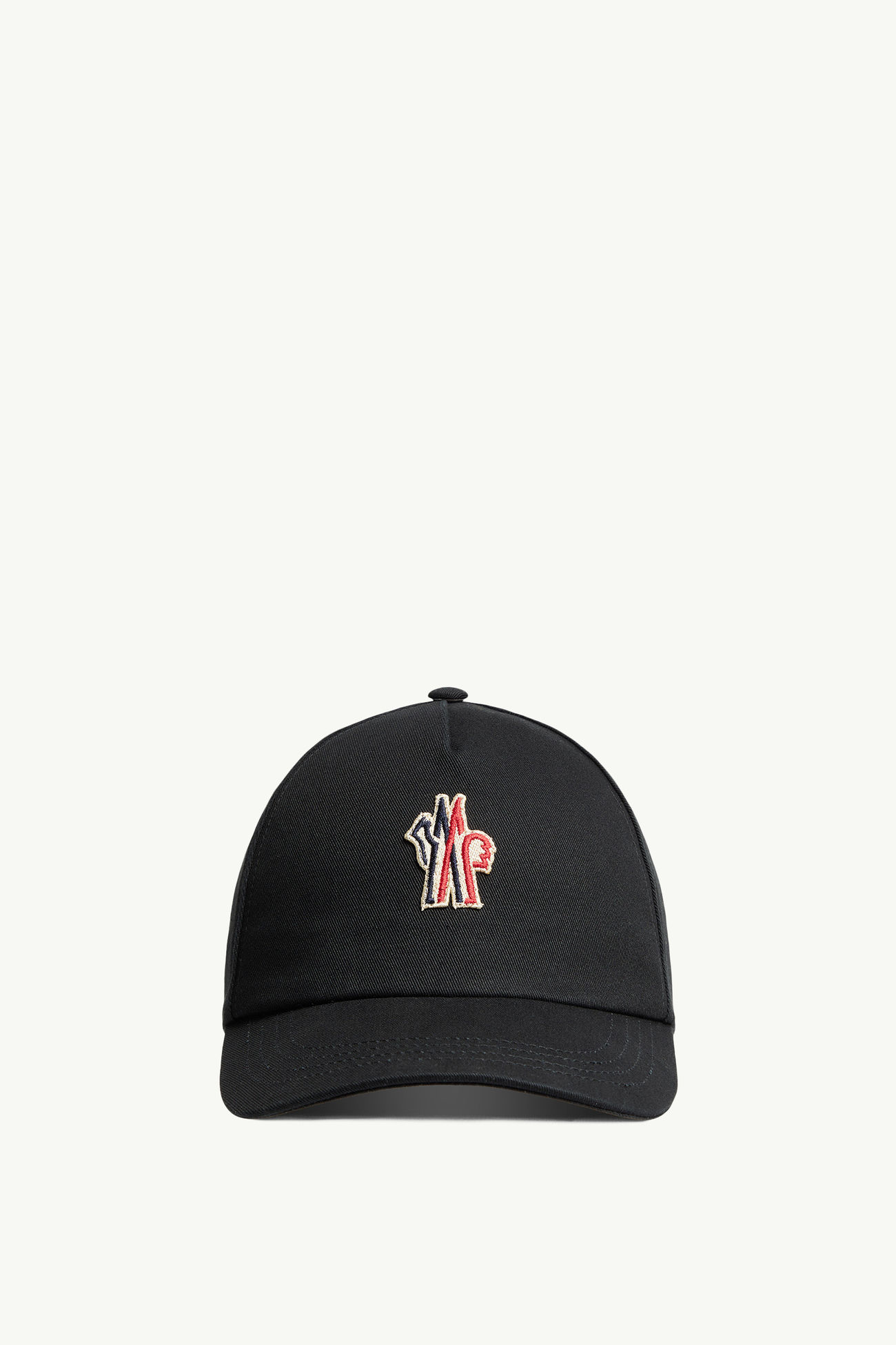 Gabardine Baseball Cap Men Black Moncler 0