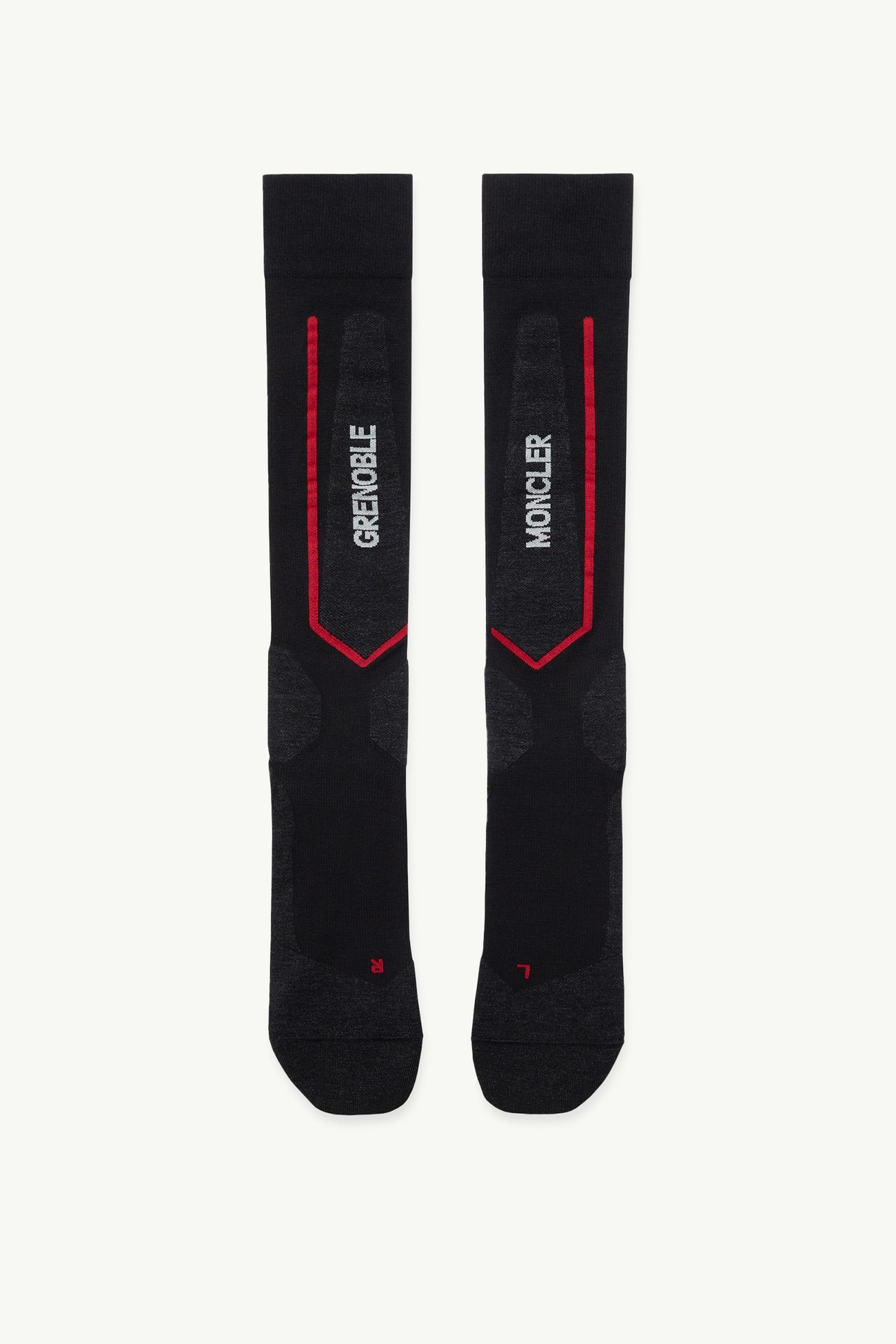 Wool Socks Men Black Moncler 0