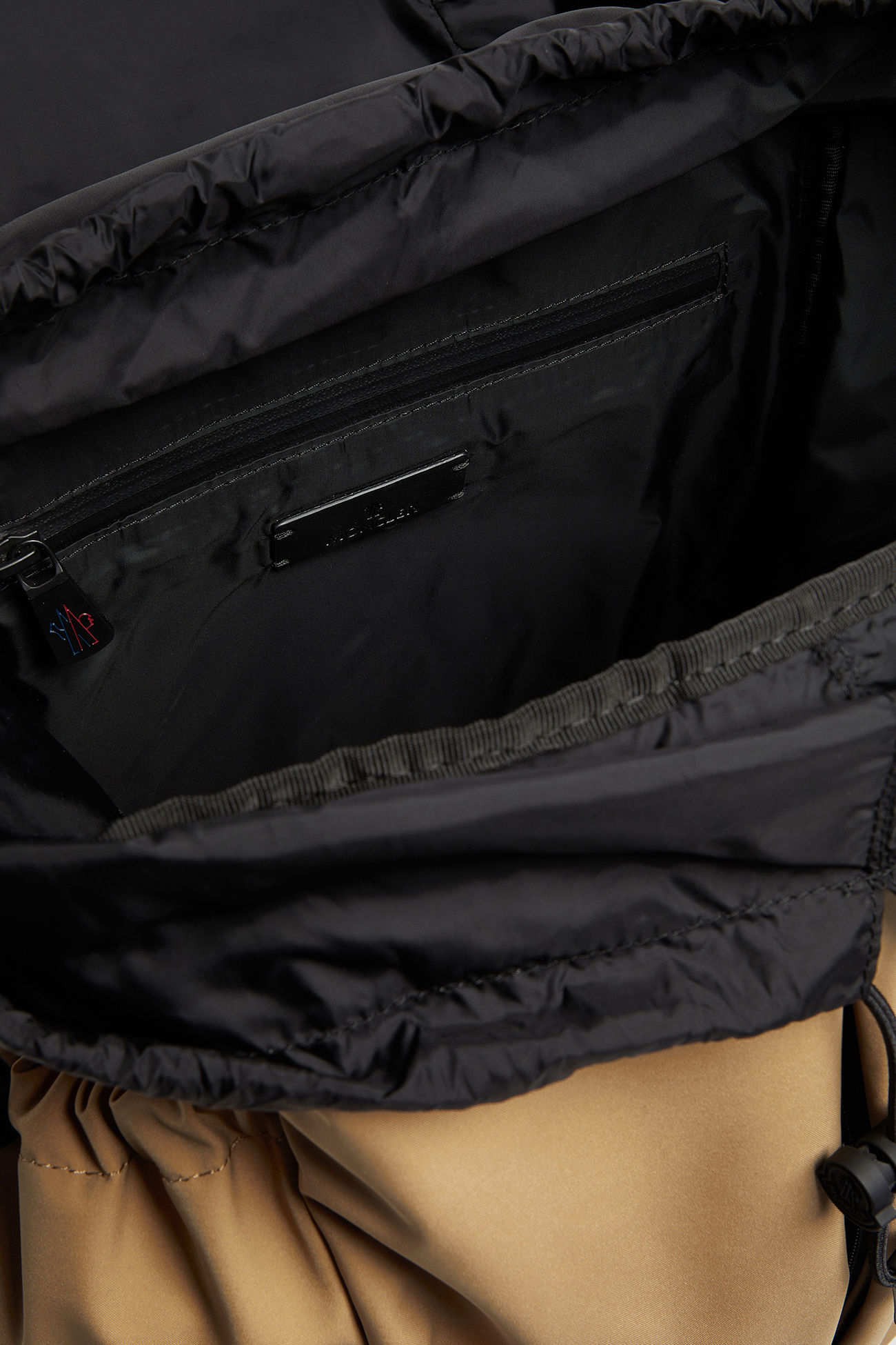 Water-Repellent Backpack Gender Neutral Beige Moncler 4