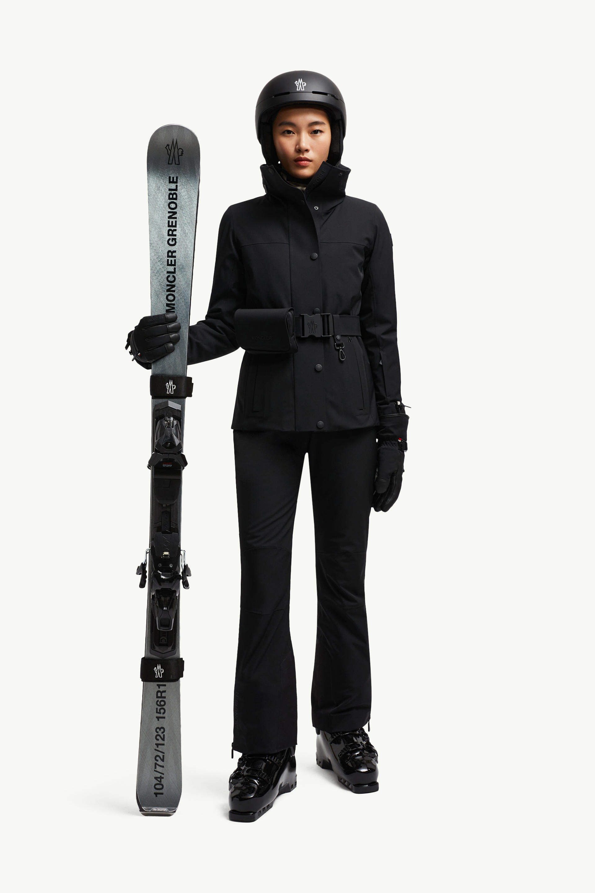 Piumino da sci Hainets Donna Nero Moncler 0