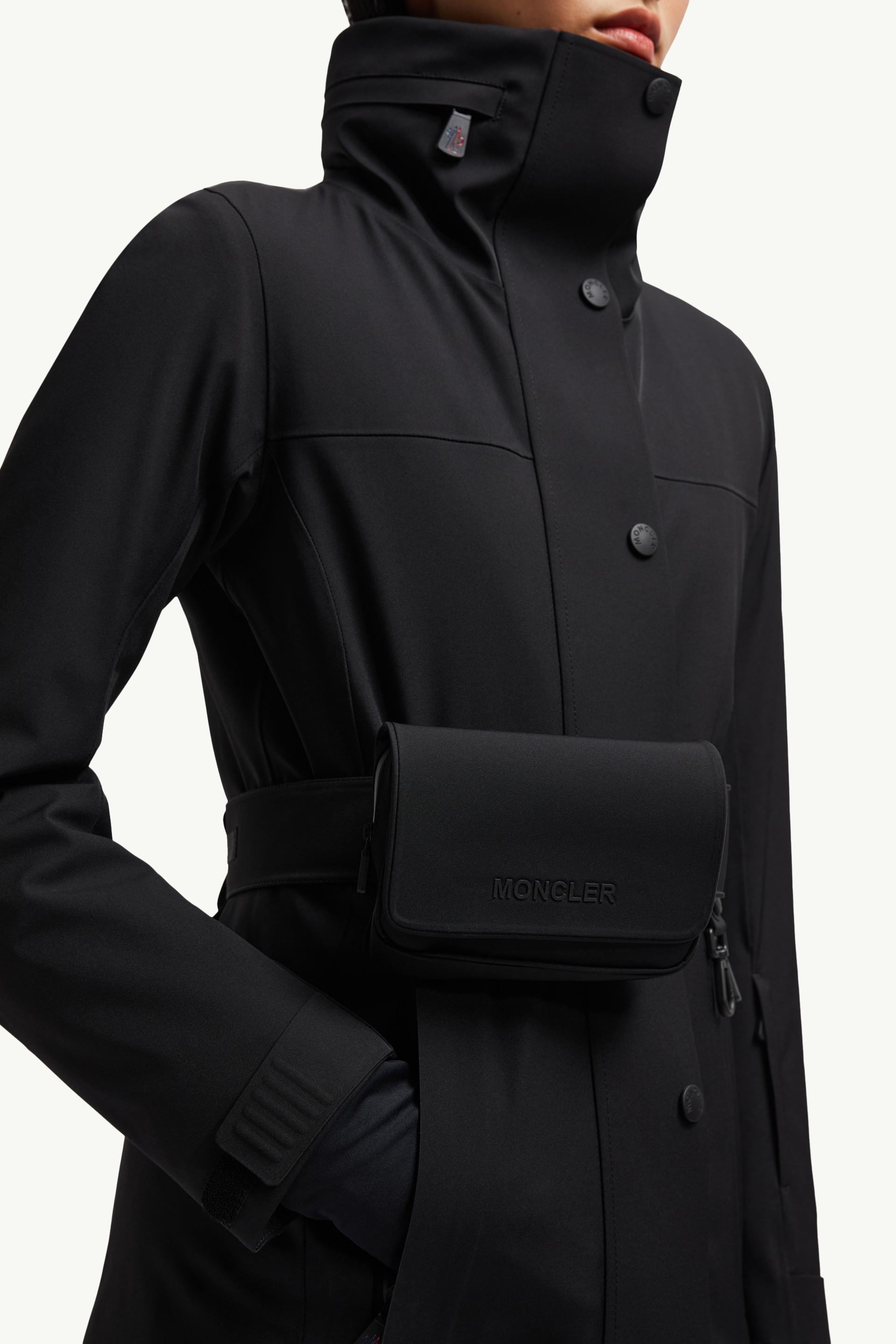 Black Hainets Padded Ski Jacket - Windbreakers & Raincoats