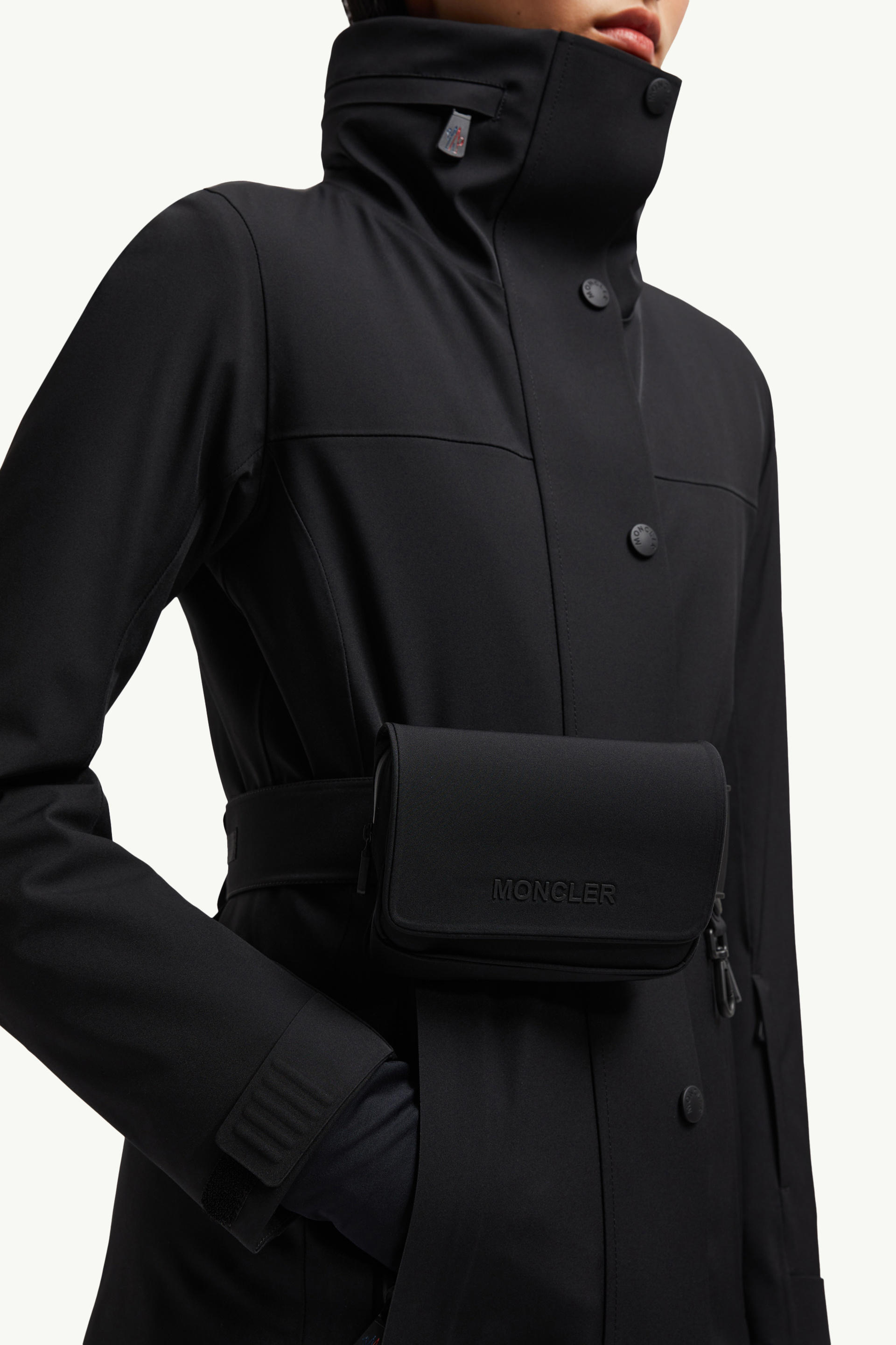 Piumino da sci Hainets Donna Nero Moncler 5