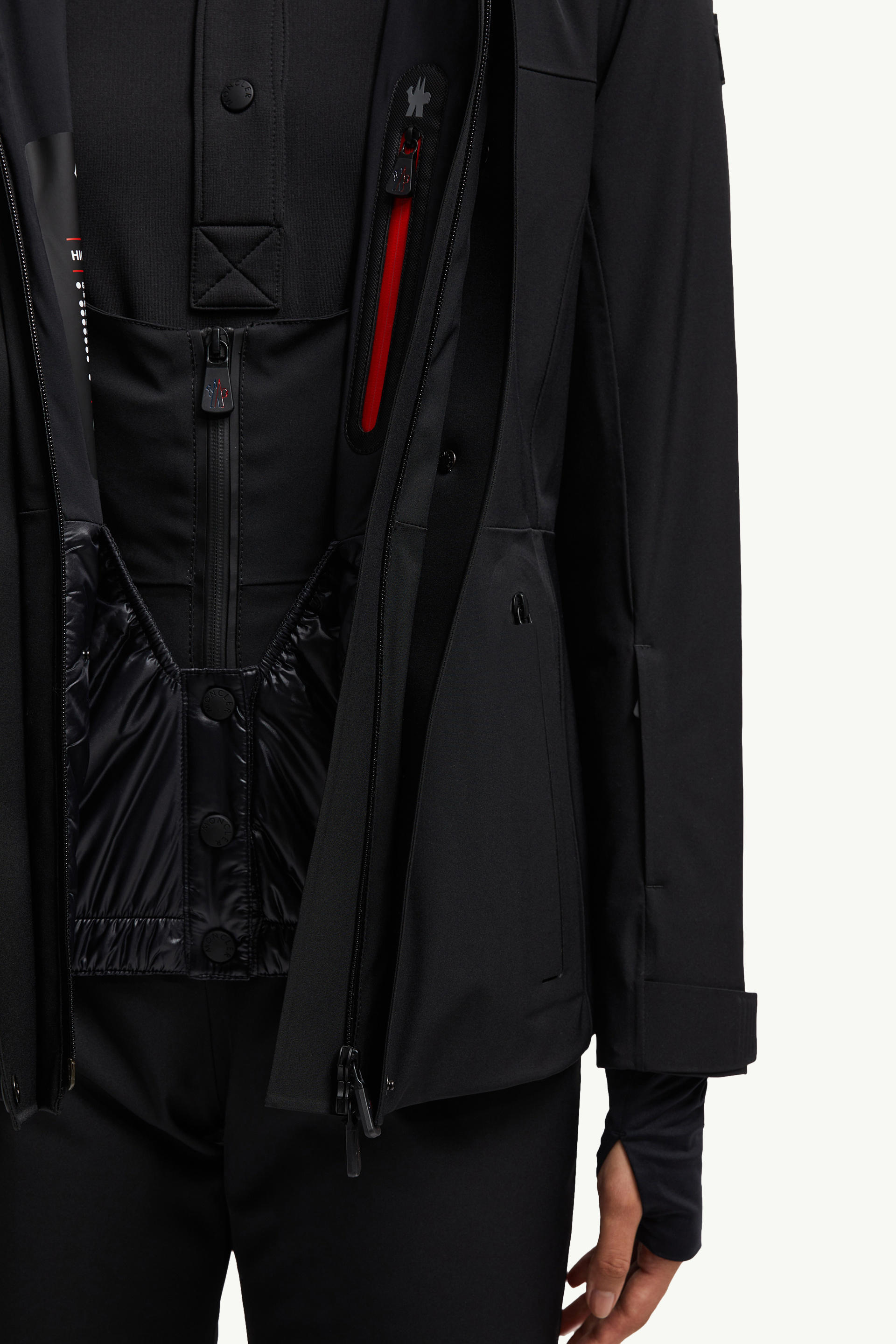 Piumino da sci Hainets Donna Nero Moncler 7