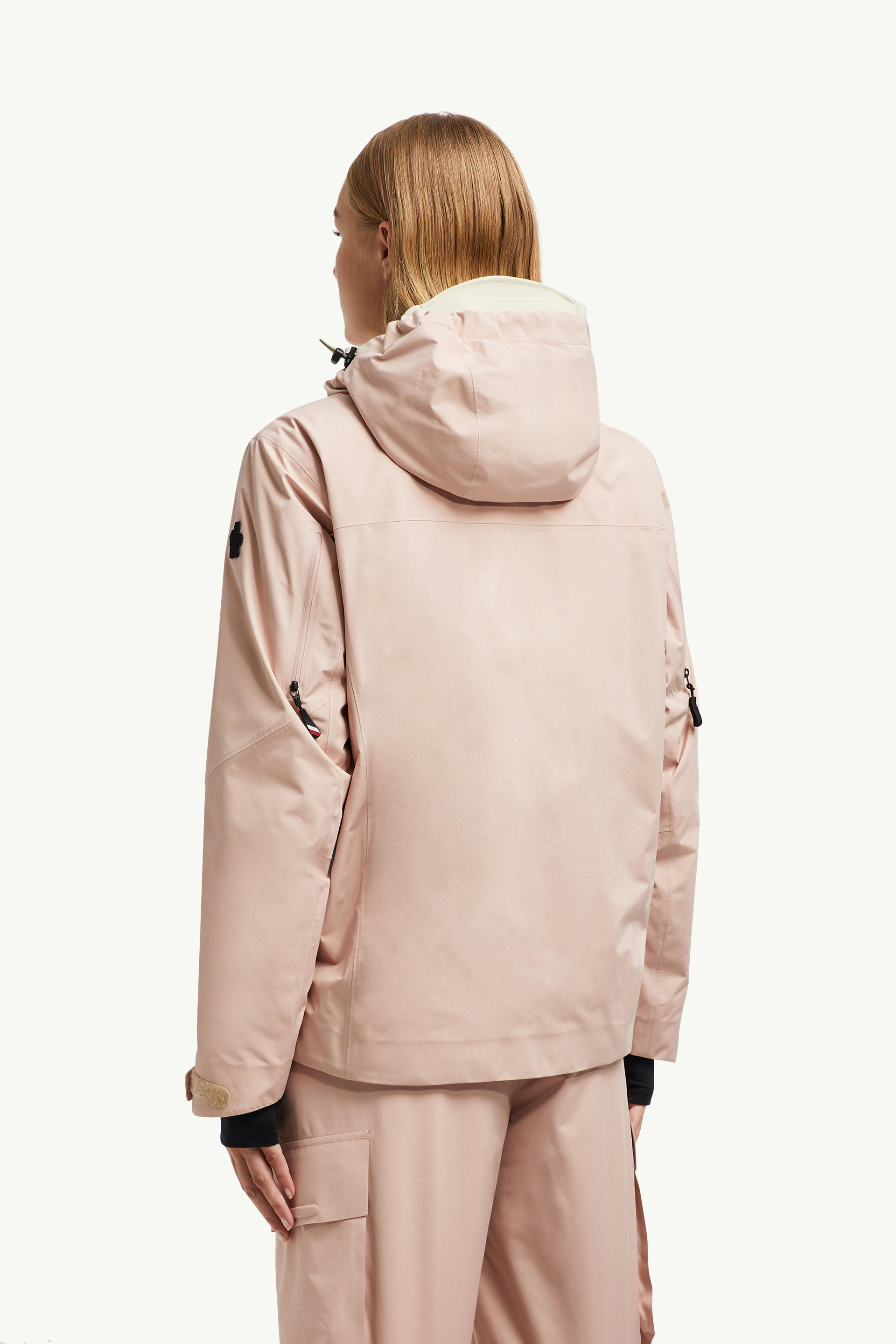Ampay GORE-TEX Padded Ski Jacket Women Light Pink Moncler 4